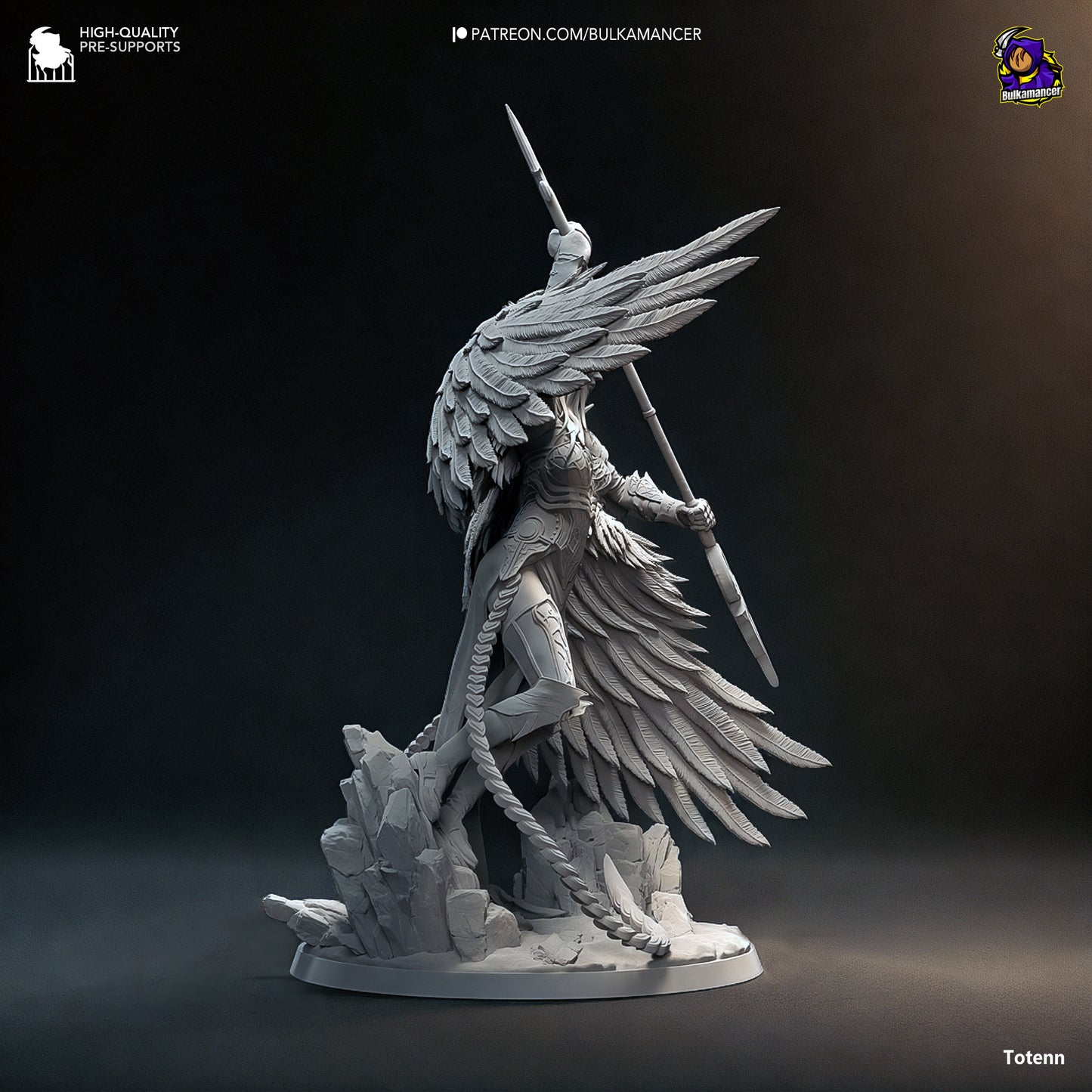 Avacyn The Purifier Garage Kit | Fanmade Model by Bulkamancer | 3D Printed - Sephiknot