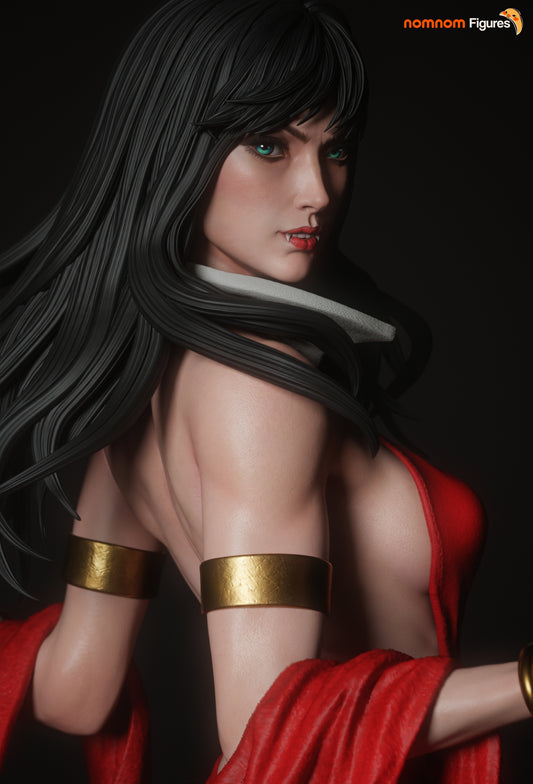 Vampirella by NomNom | High Quality Resin Print | Painted Commissions available!