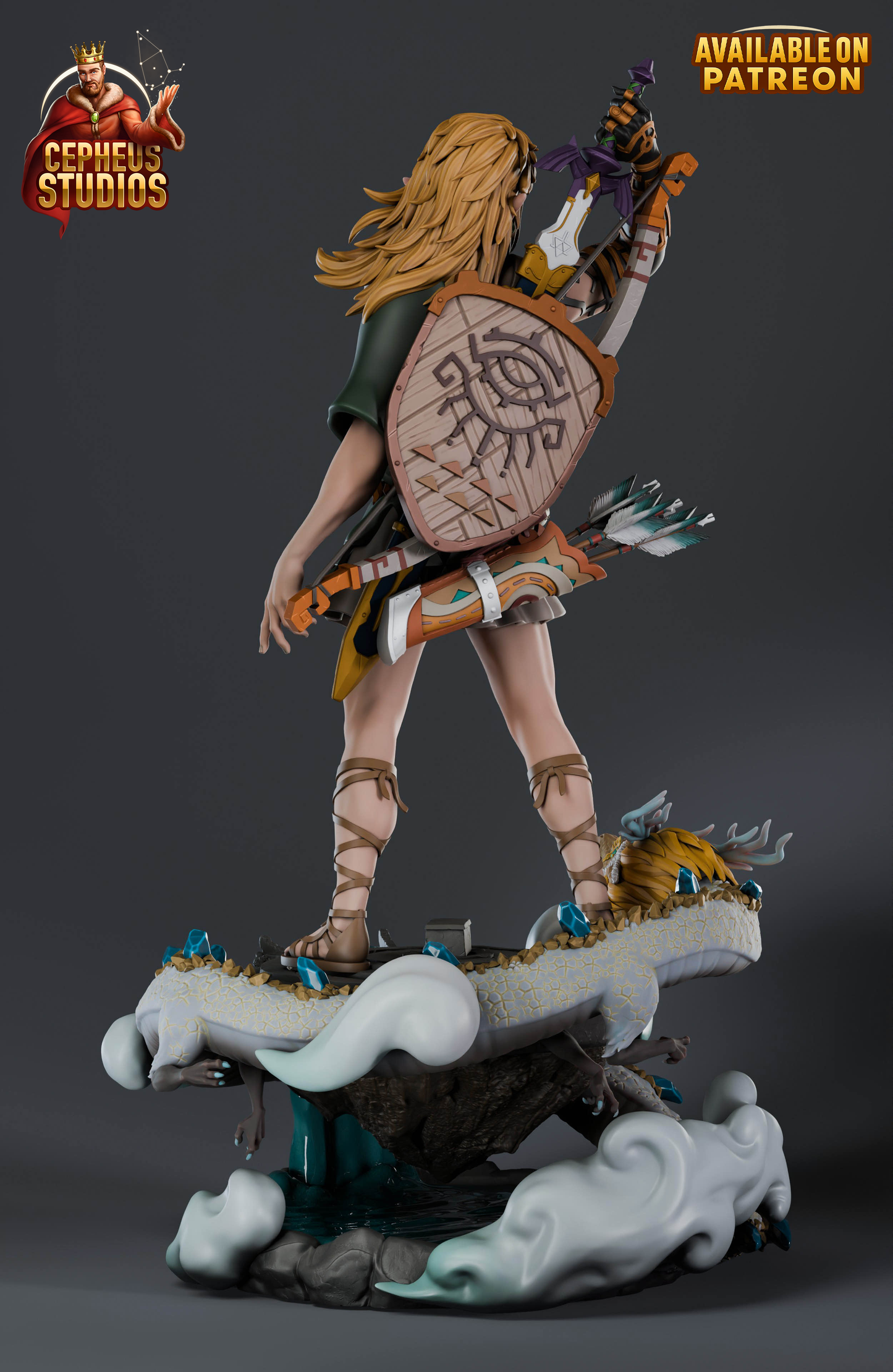 Link from Breath of the Wild fan-Made Model by Cepheus Studio - Sephiknot
