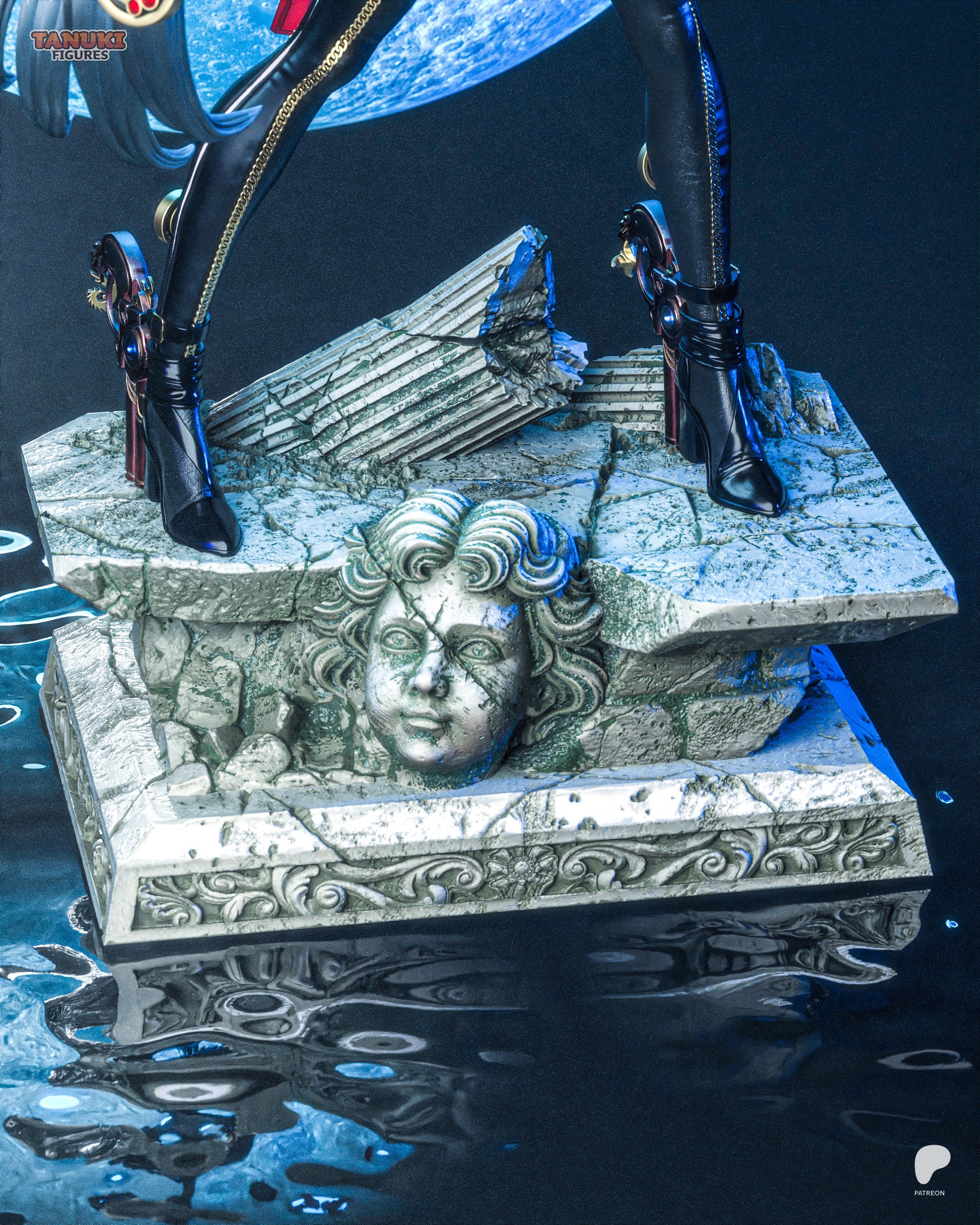 Bayonetta by TanukiFigures | High Quality Resin Print | Painted Commissions available! - Sephiknot