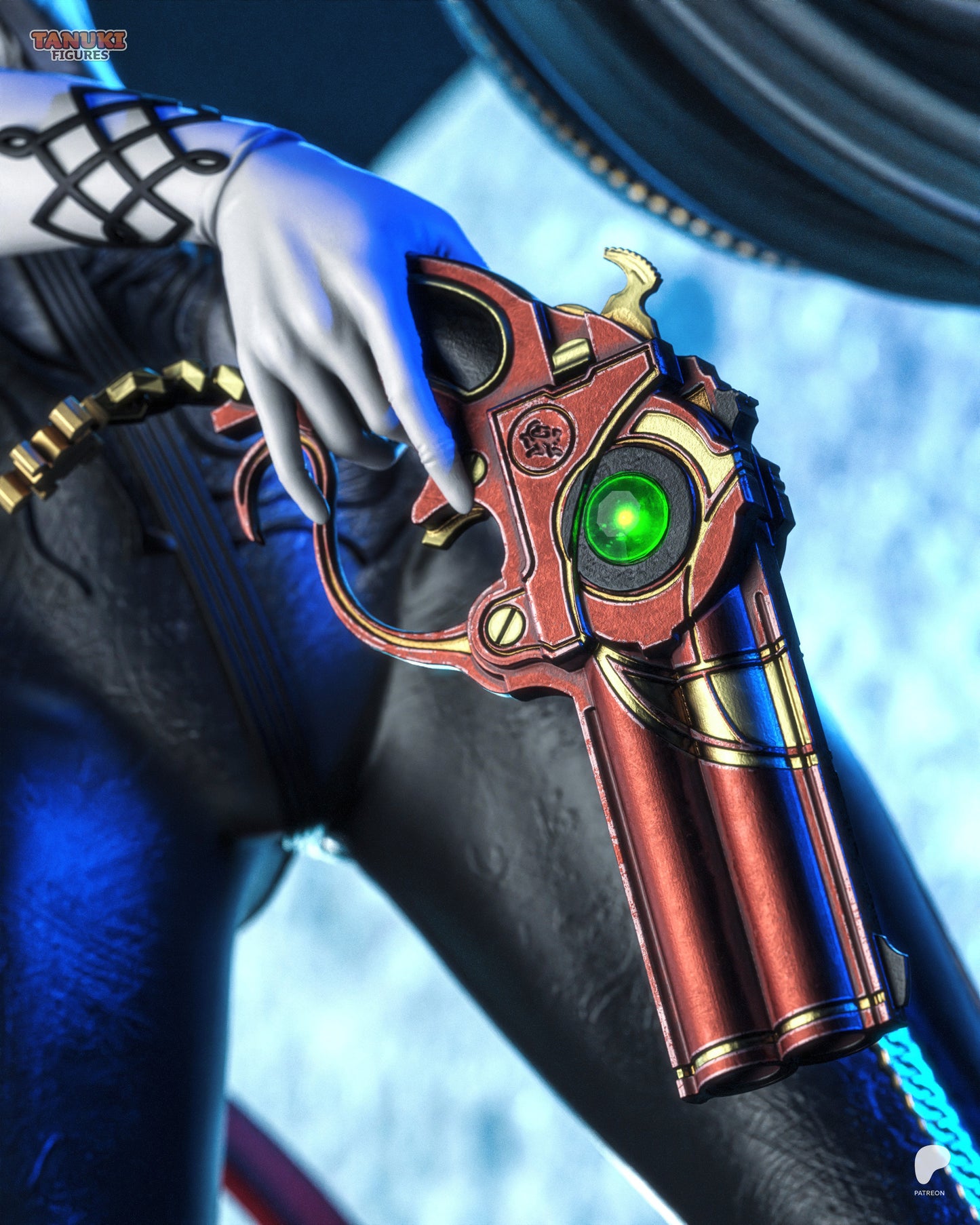 Bayonetta by TanukiFigures | High Quality Resin Print | Painted Commissions available! - Sephiknot