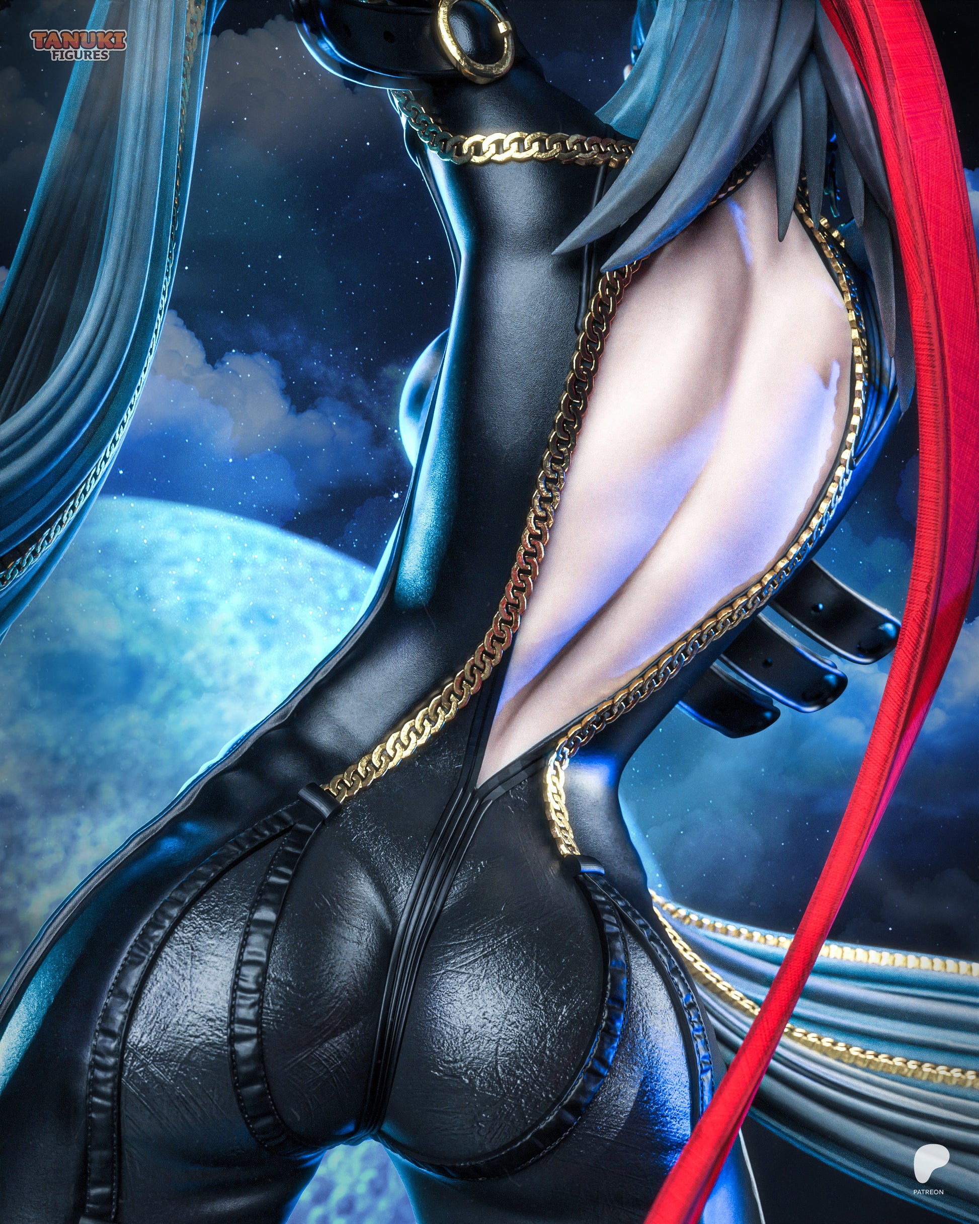 Bayonetta by TanukiFigures | High Quality Resin Print | Painted Commissions available! - Sephiknot
