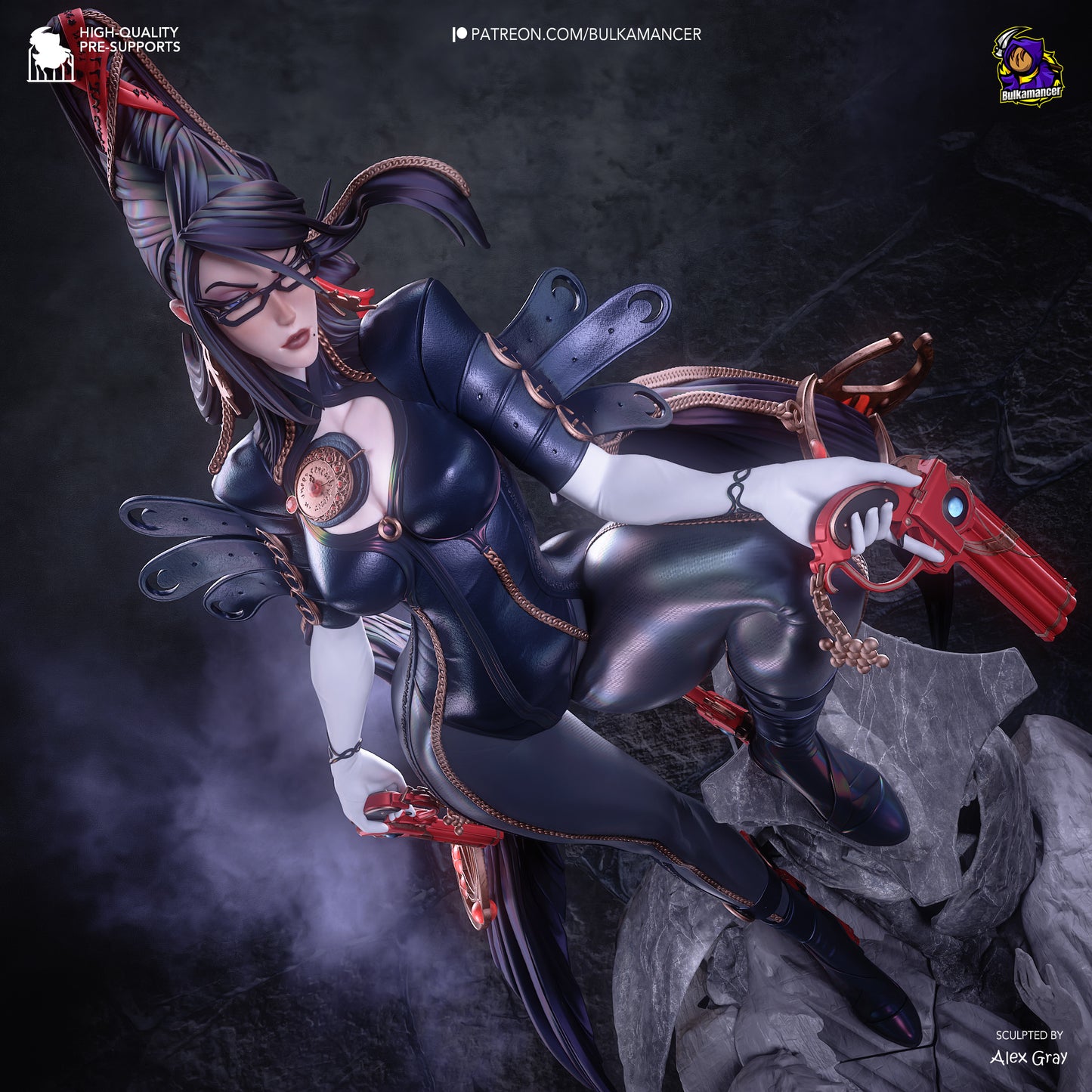 Bayonetta by Bulkamancer | High Quality Resin Print | Painted Commissions available! - Sephiknot
