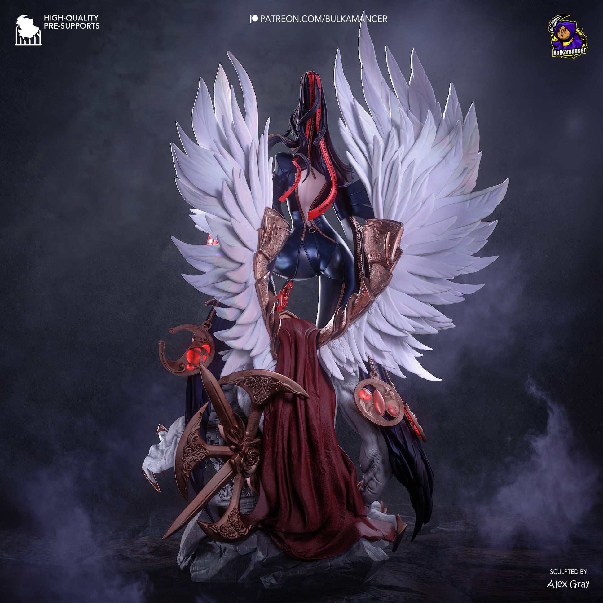 Bayonetta by Bulkamancer | High Quality Resin Print | Painted Commissions available! - Sephiknot