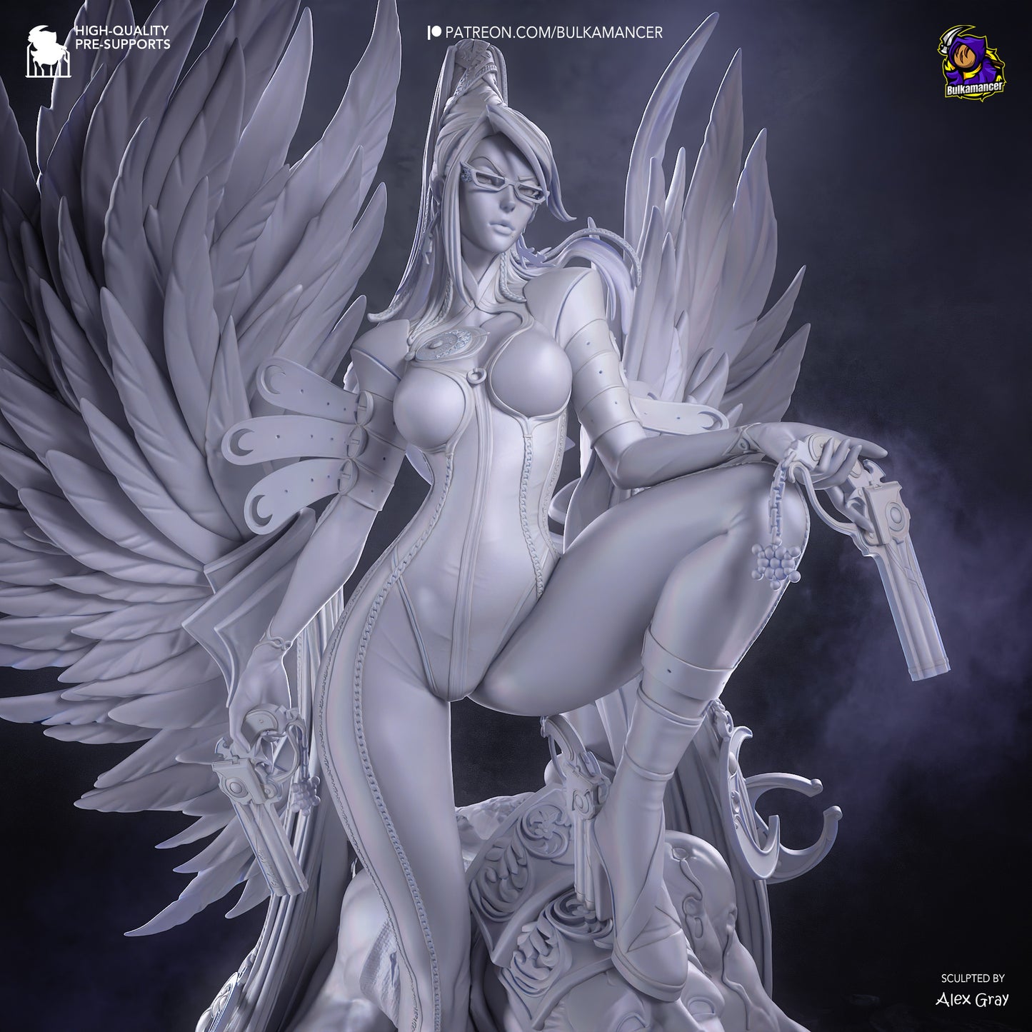 Bayonetta by Bulkamancer | High Quality Resin Print | Painted Commissions available! - Sephiknot