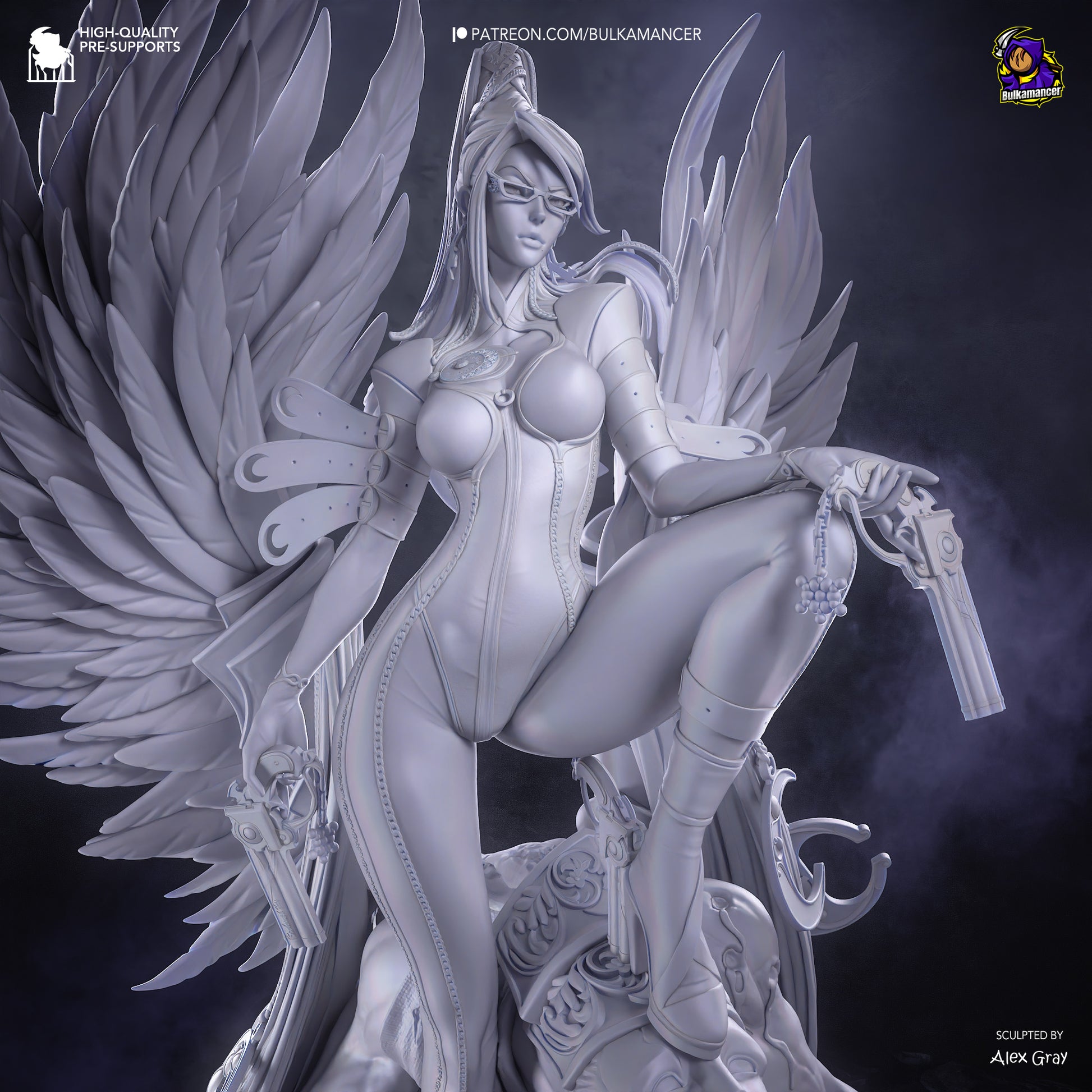 Bayonetta by Bulkamancer | High Quality Resin Print | Painted Commissions available! - Sephiknot