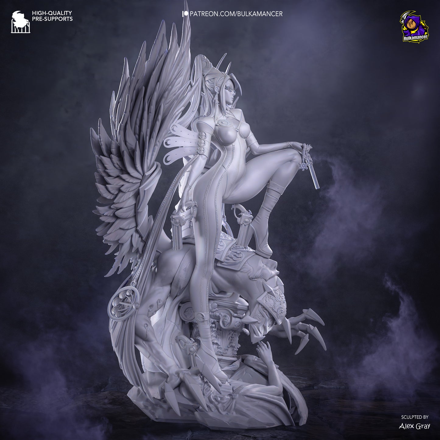 Bayonetta by Bulkamancer | High Quality Resin Print | Painted Commissions available! - Sephiknot