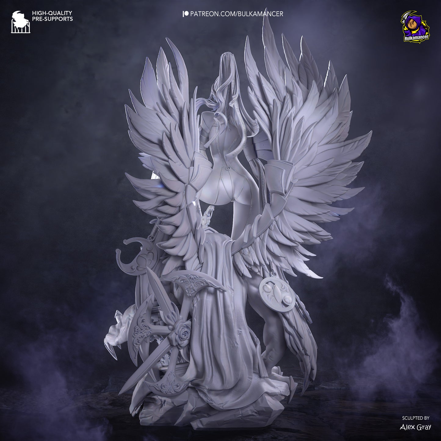 Bayonetta by Bulkamancer | High Quality Resin Print | Painted Commissions available! - Sephiknot