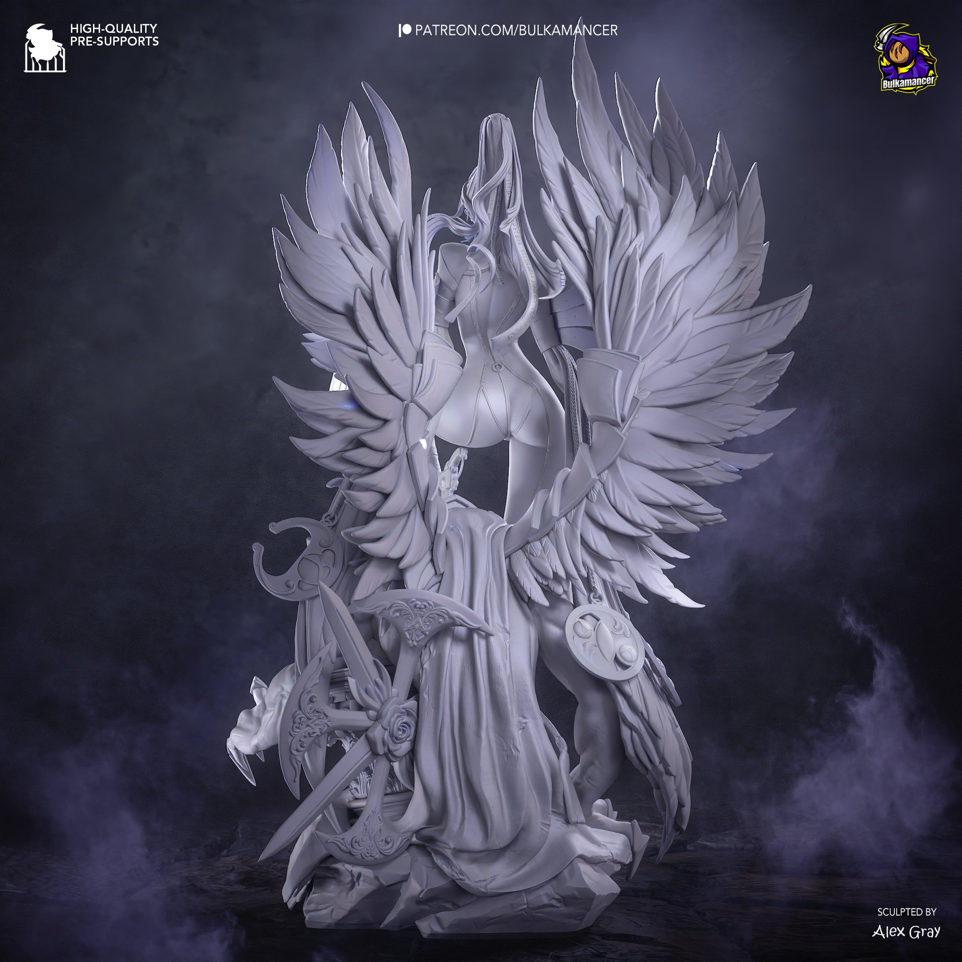 Bayonetta by Bulkamancer | High Quality Resin Print | Painted Commissions available! - Sephiknot