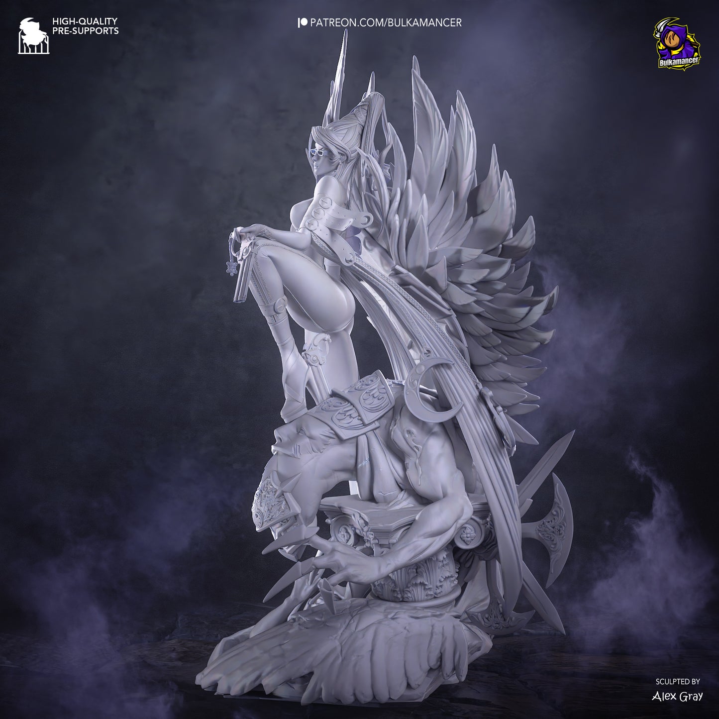Bayonetta by Bulkamancer | High Quality Resin Print | Painted Commissions available! - Sephiknot