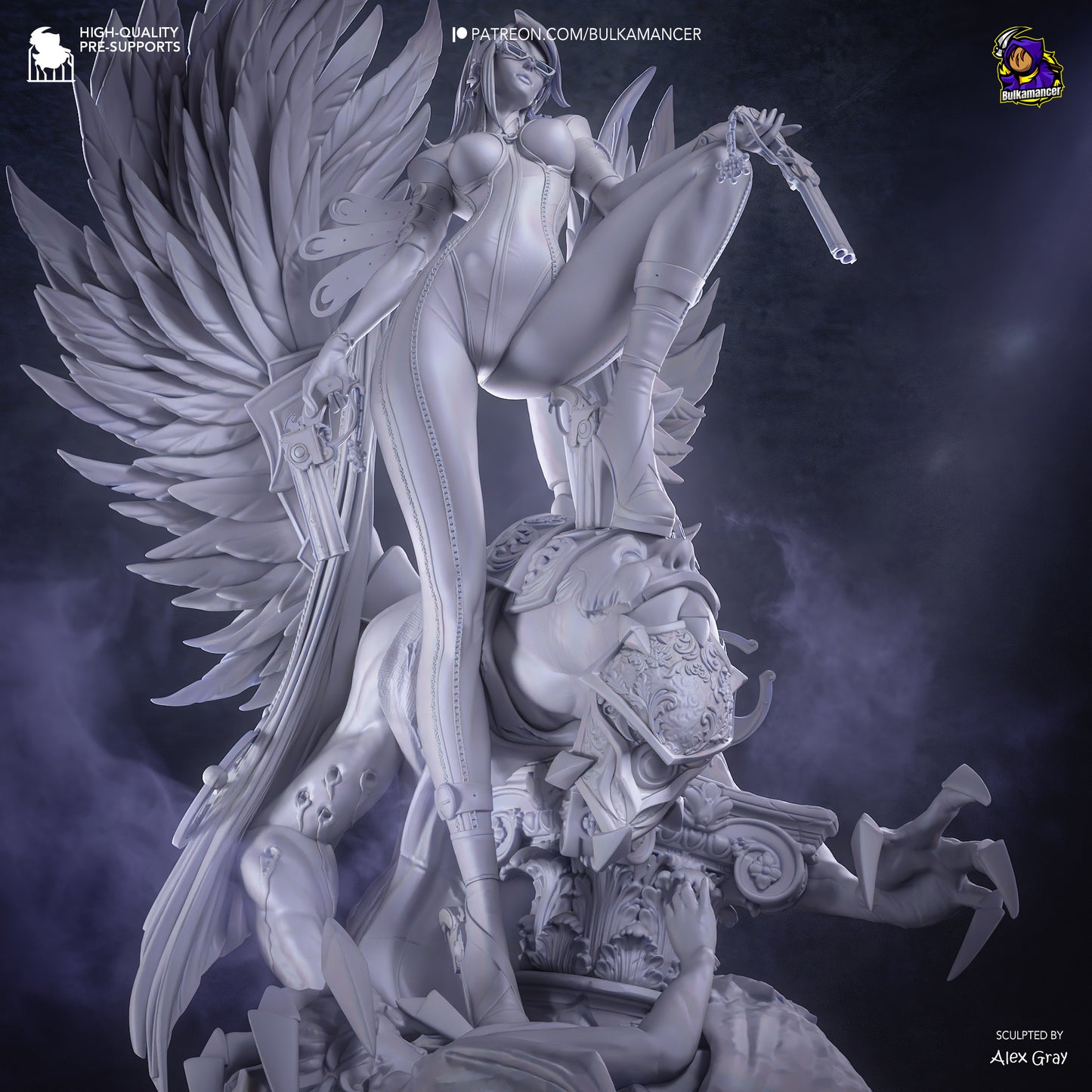 Bayonetta by Bulkamancer | High Quality Resin Print | Painted Commissions available! - Sephiknot