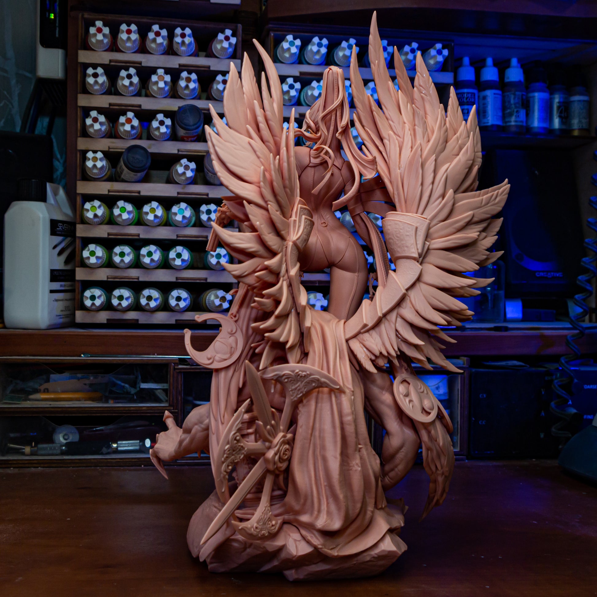 Bayonetta by Bulkamancer | High Quality Resin Print | Painted Commissions available! - Sephiknot