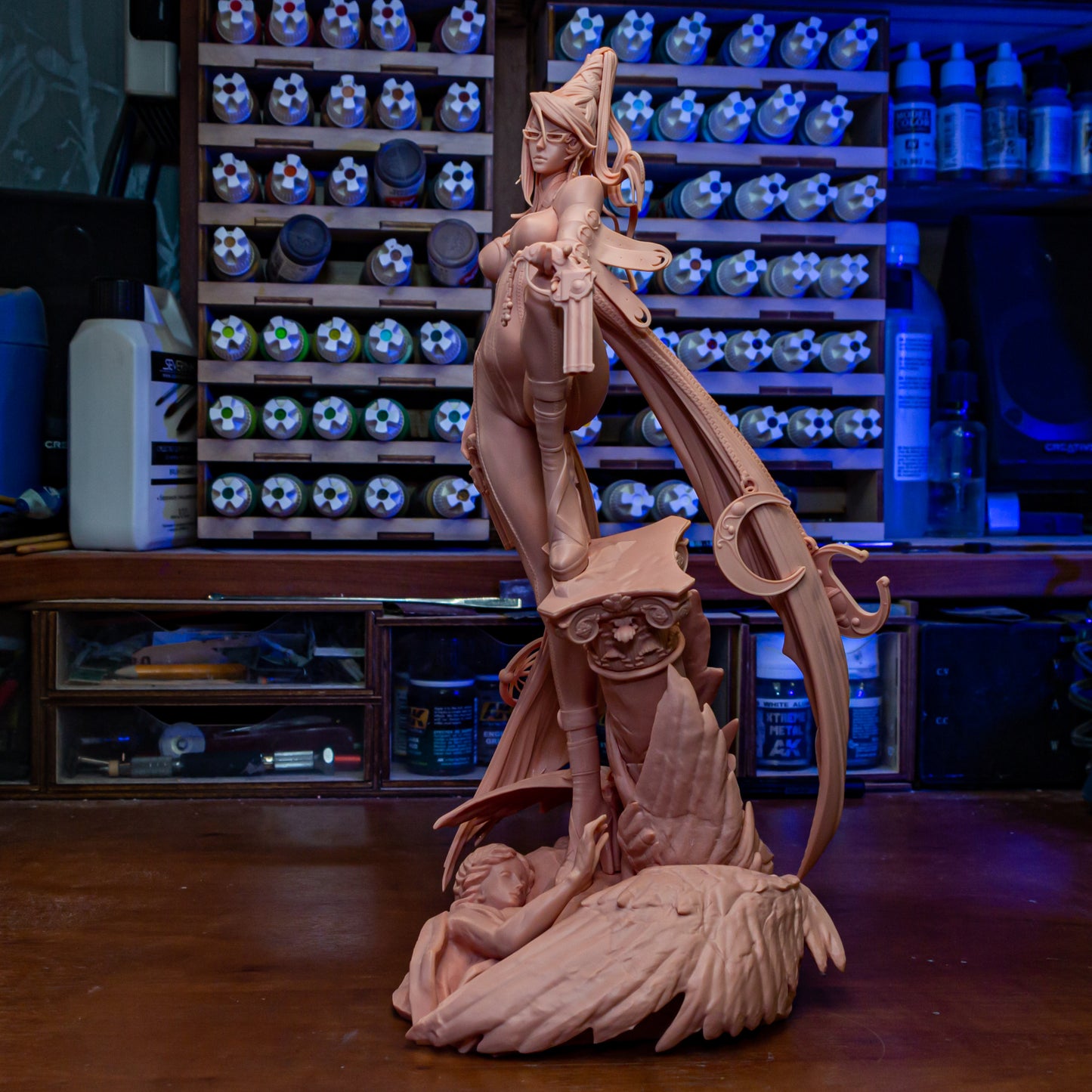 Bayonetta by Bulkamancer | High Quality Resin Print | Painted Commissions available! - Sephiknot
