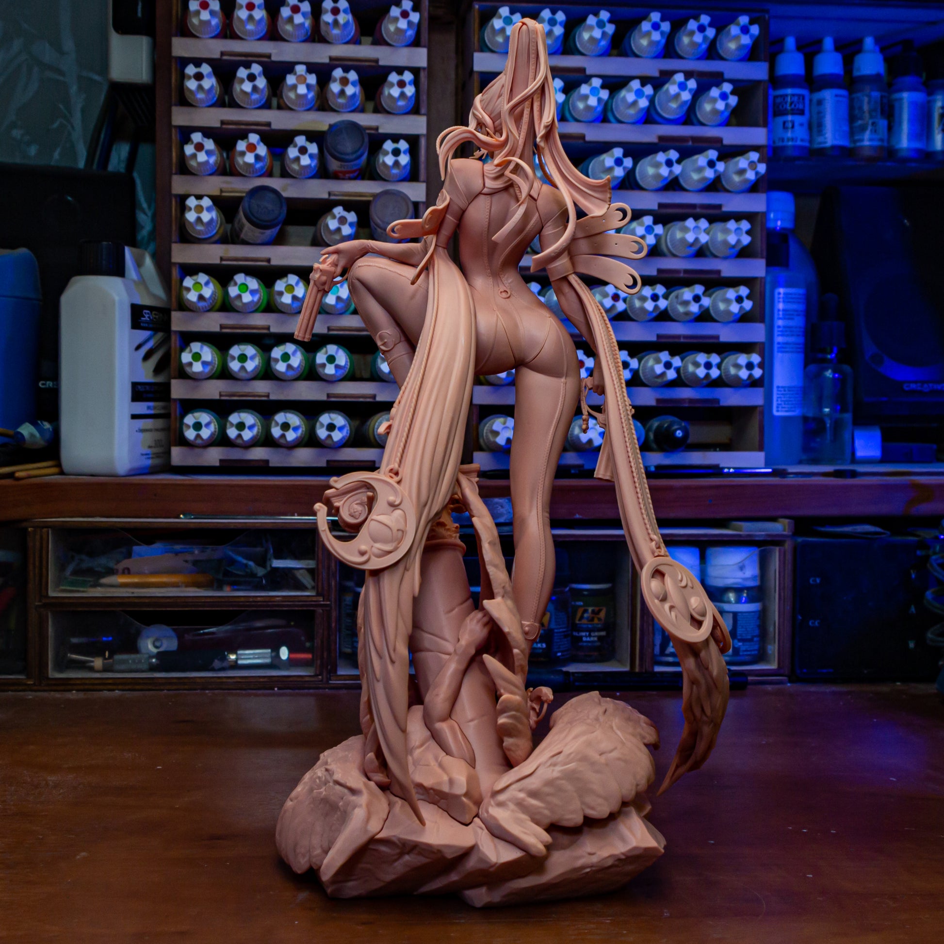 Bayonetta by Bulkamancer | High Quality Resin Print | Painted Commissions available! - Sephiknot