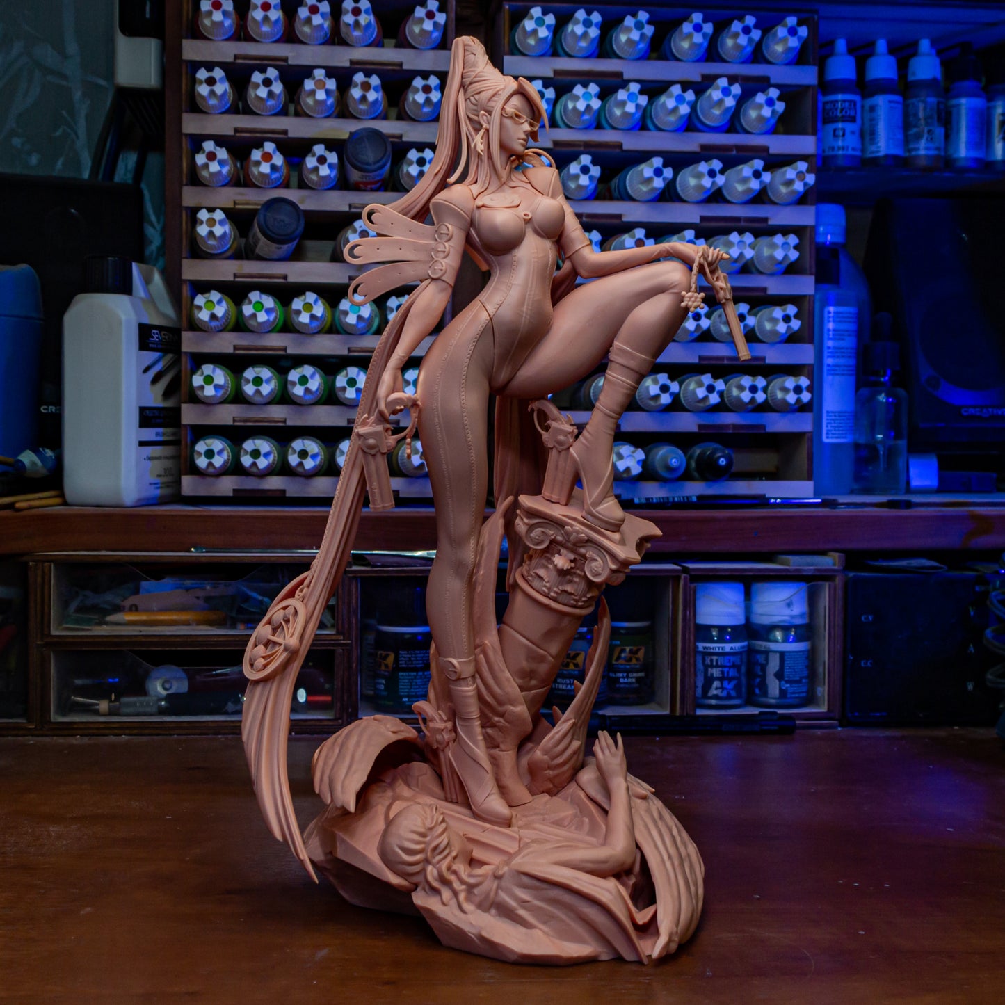 Bayonetta by Bulkamancer | High Quality Resin Print | Painted Commissions available! - Sephiknot