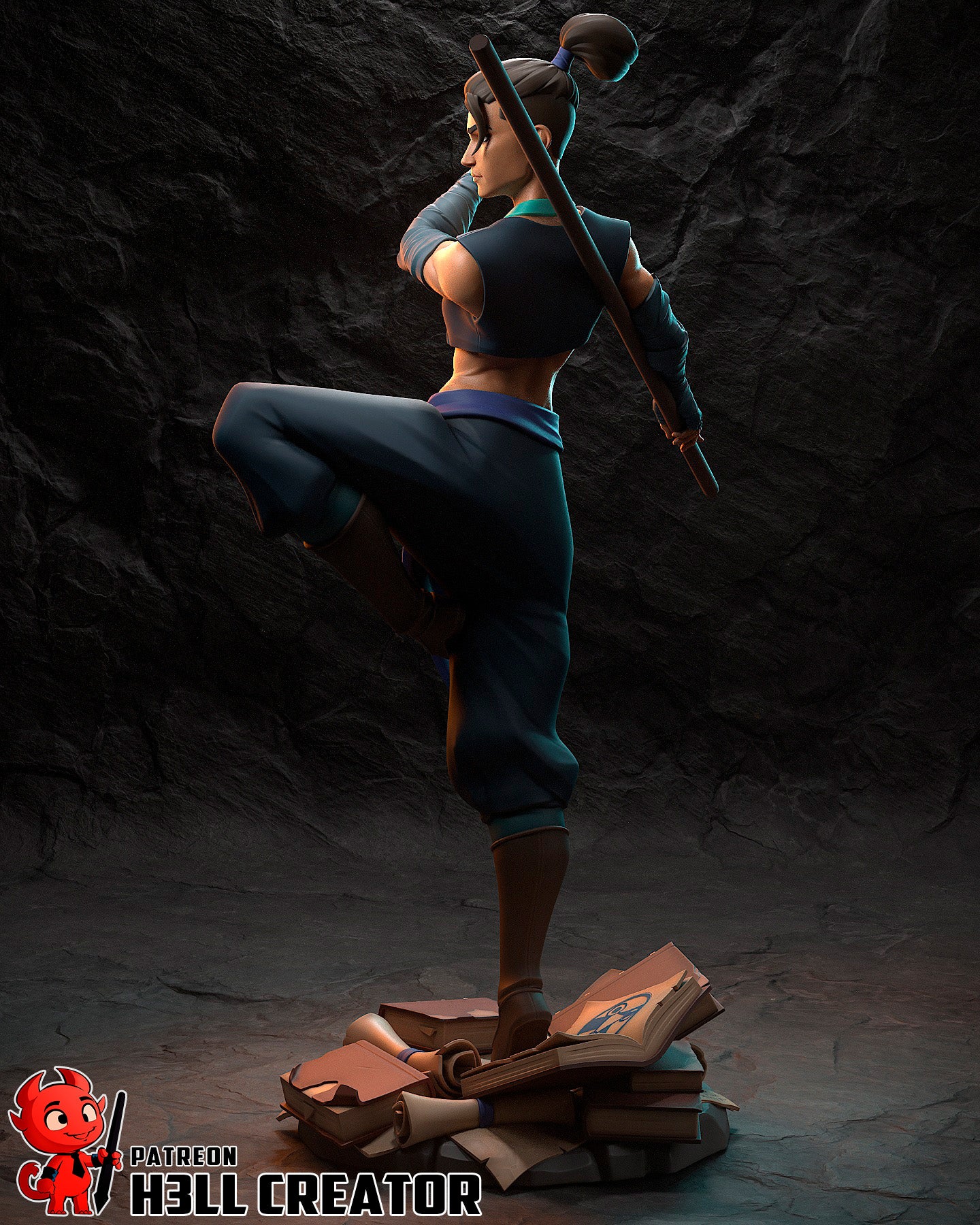 Beauregard from The Mighy Nein by h3ll creator | High Quality Resin Print | Painted Commissions available! - Sephiknot