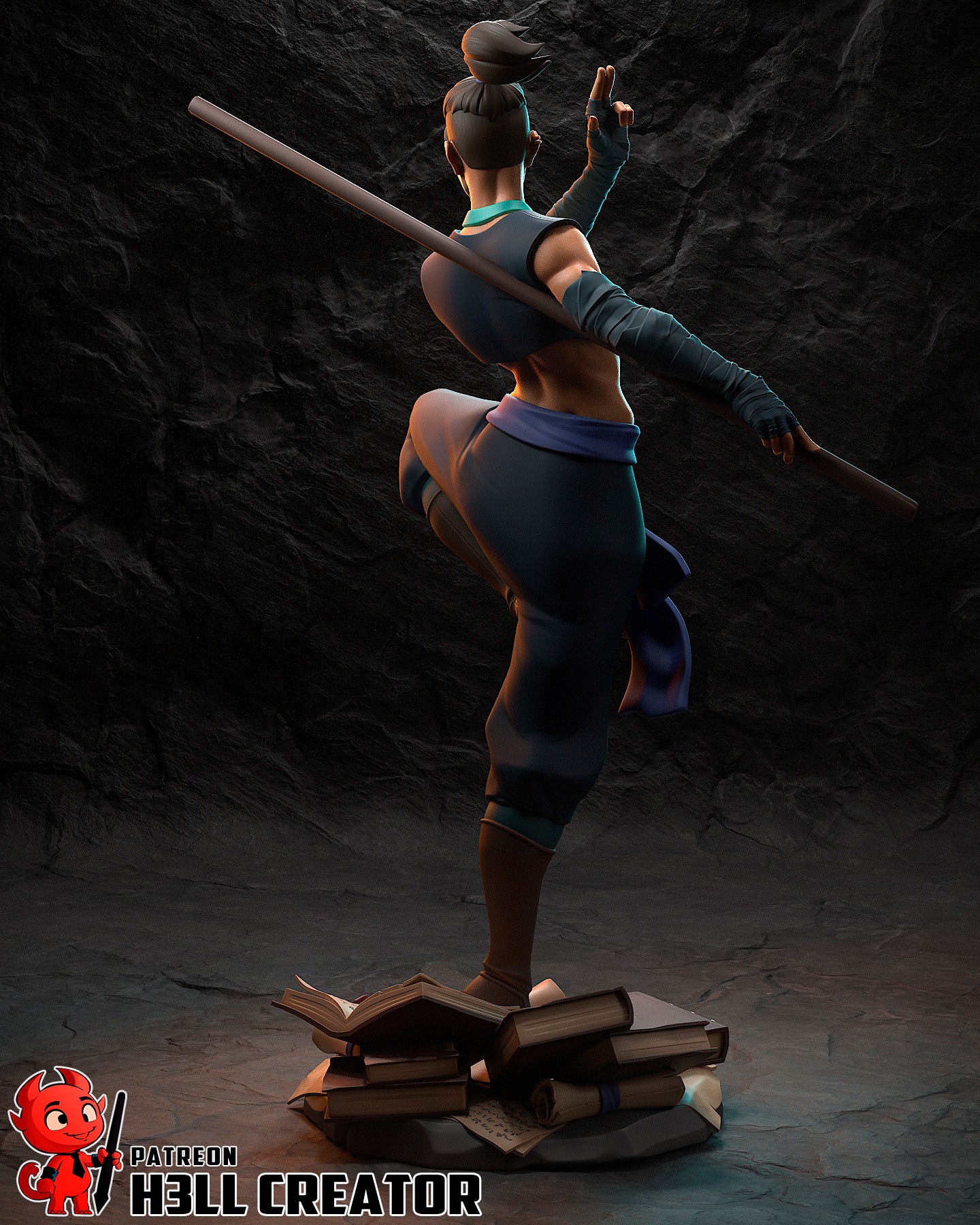 Beauregard from The Mighy Nein by h3ll creator | High Quality Resin Print | Painted Commissions available! - Sephiknot