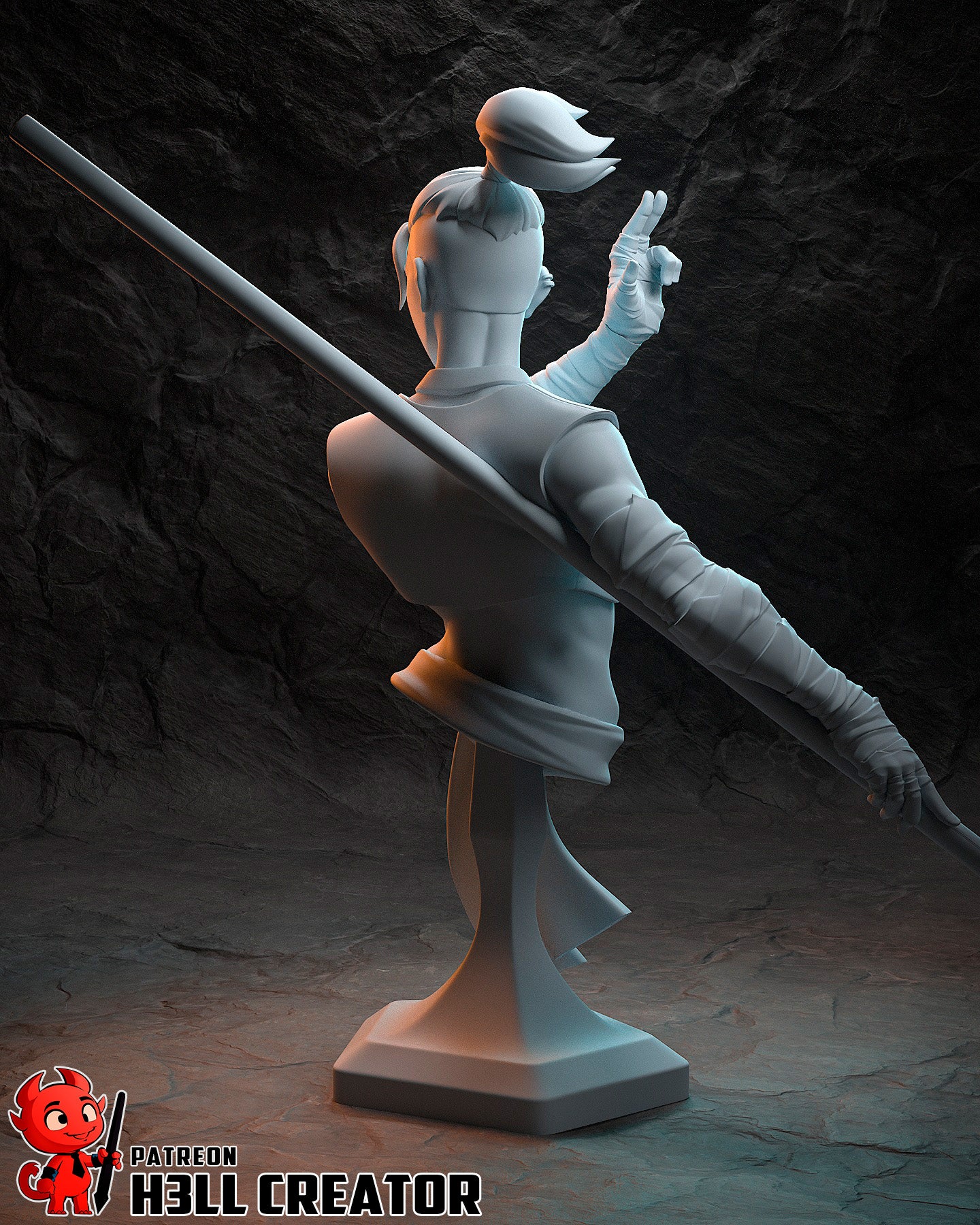 Beauregard from The Mighy Nein by h3ll creator | High Quality Resin Print | Painted Commissions available! - Sephiknot