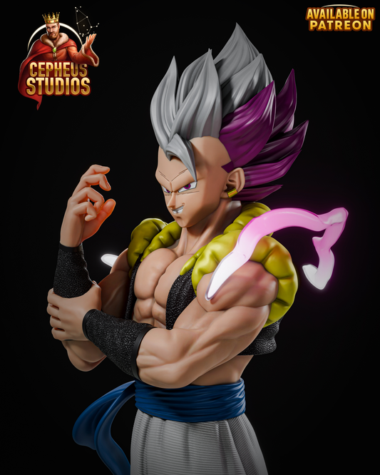 Gogeta Ultra Ego Fan-Made Model by Cepheus Studio - Sephiknot