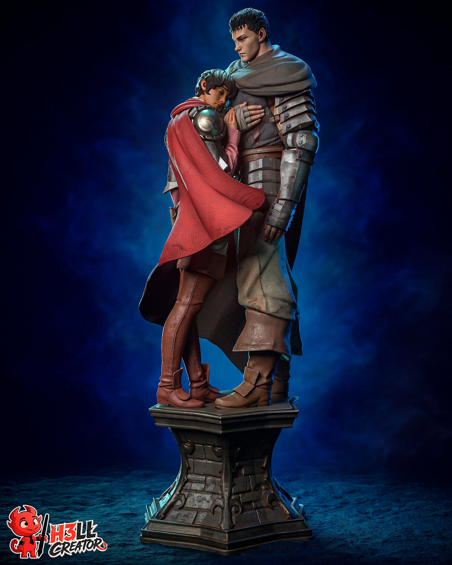 Guts and Casca by h3ll creator | High Quality Resin Print | Painted Commissions available!
