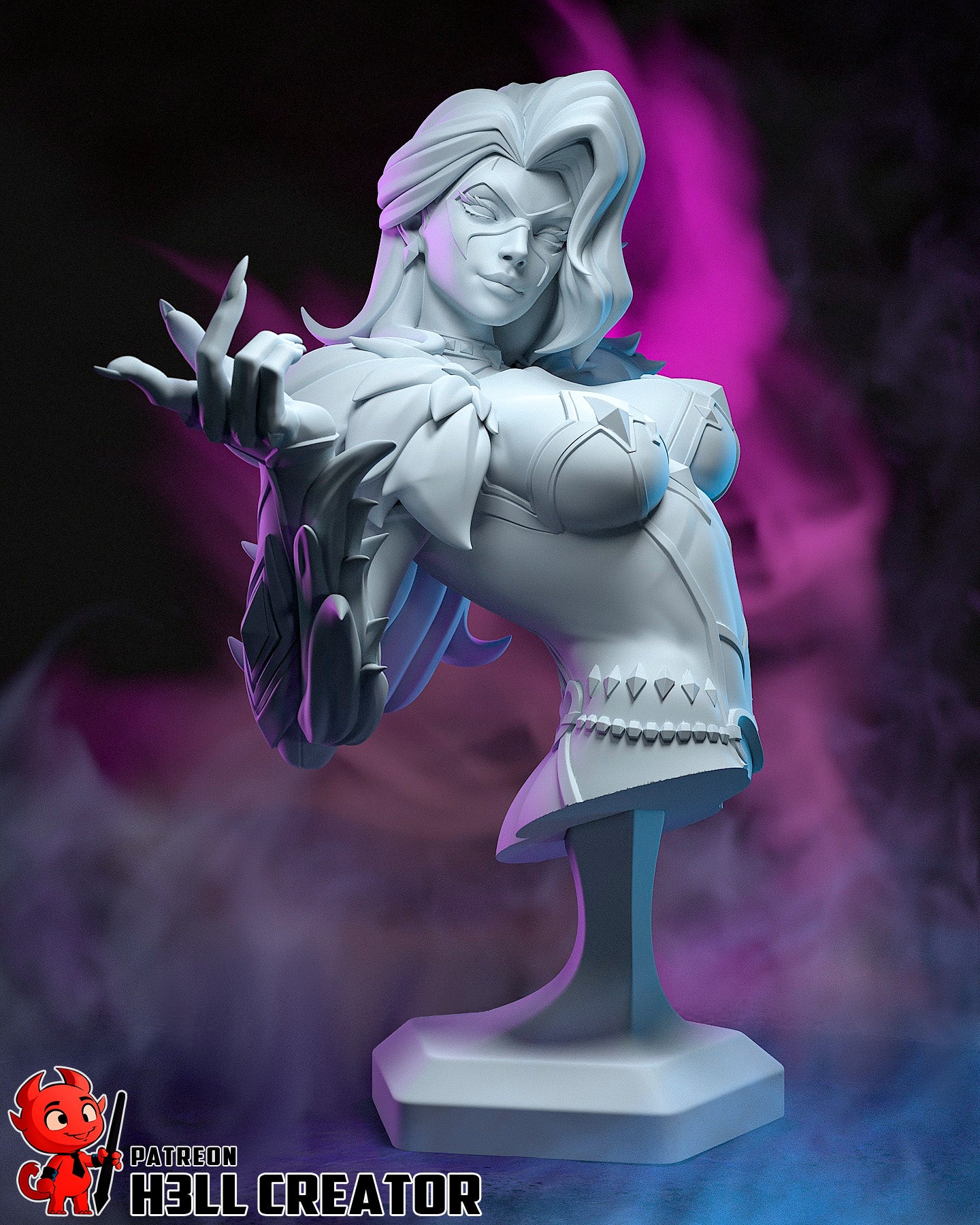 Black Cat from Marvel Rivals by h3ll creator | High Quality Resin Print | Painted Commissions available! - Sephiknot