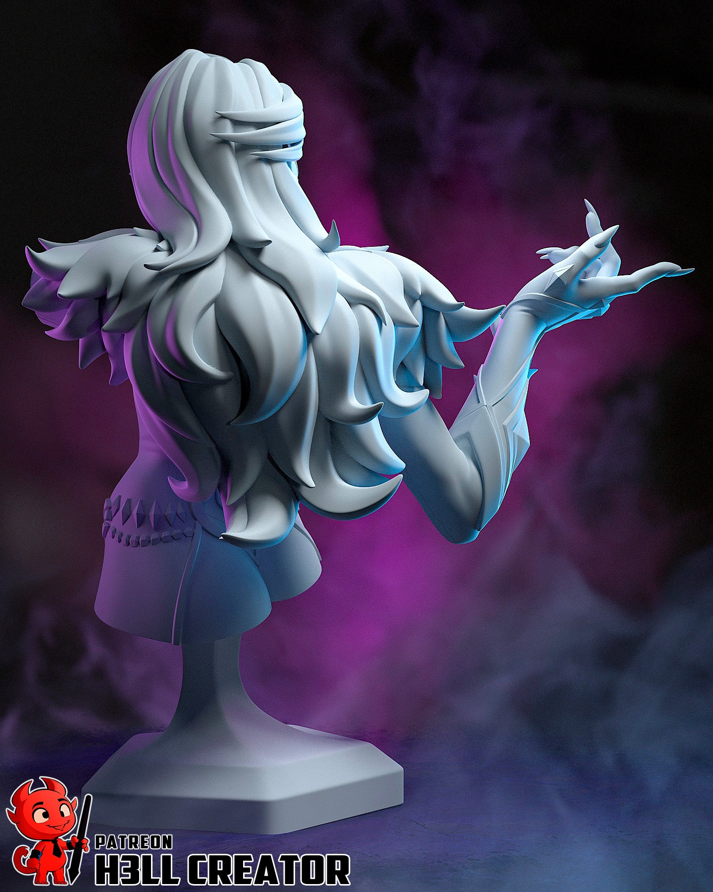 Black Cat from Marvel Rivals by h3ll creator | High Quality Resin Print | Painted Commissions available! - Sephiknot