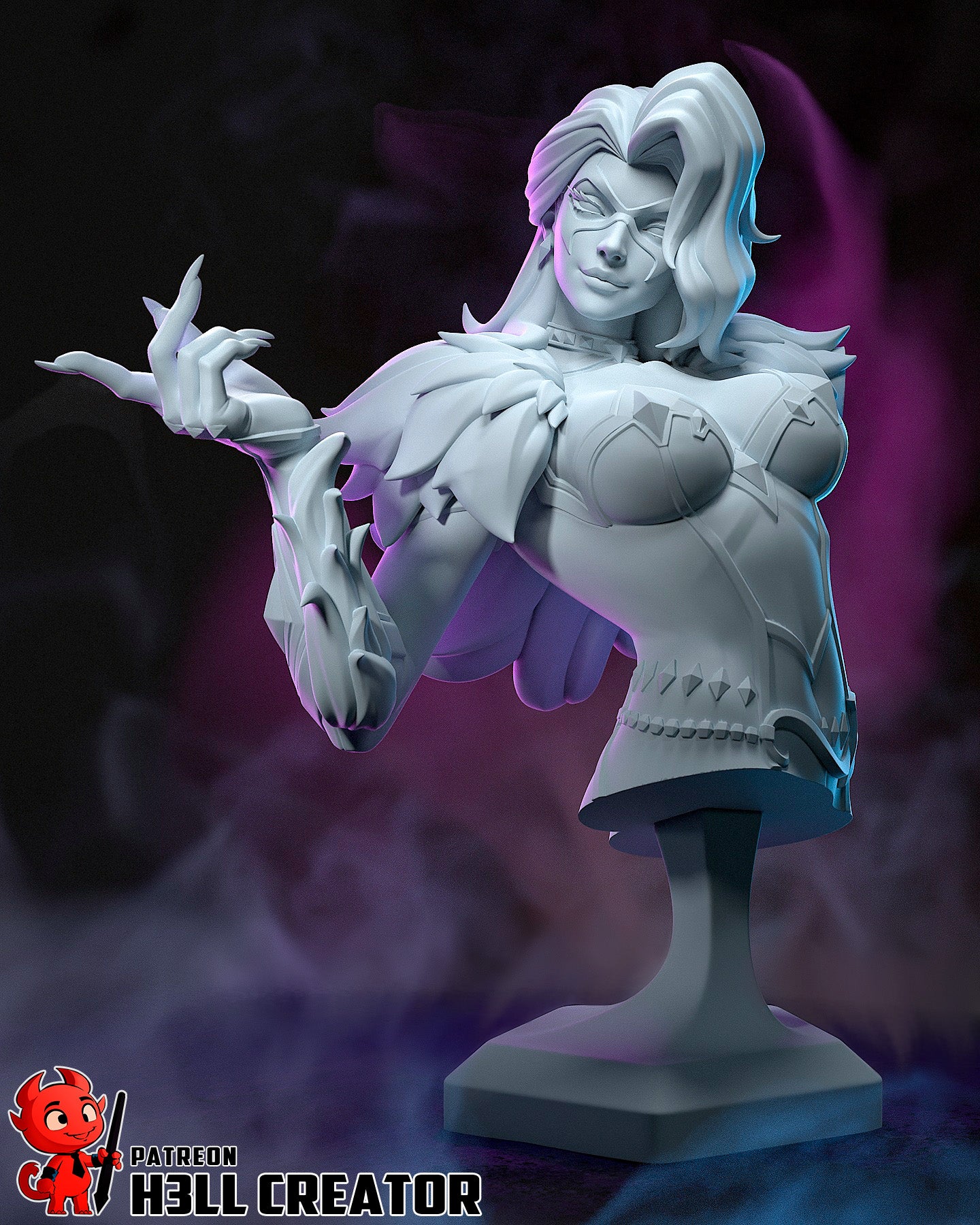 Black Cat from Marvel Rivals by h3ll creator | High Quality Resin Print | Painted Commissions available! - Sephiknot