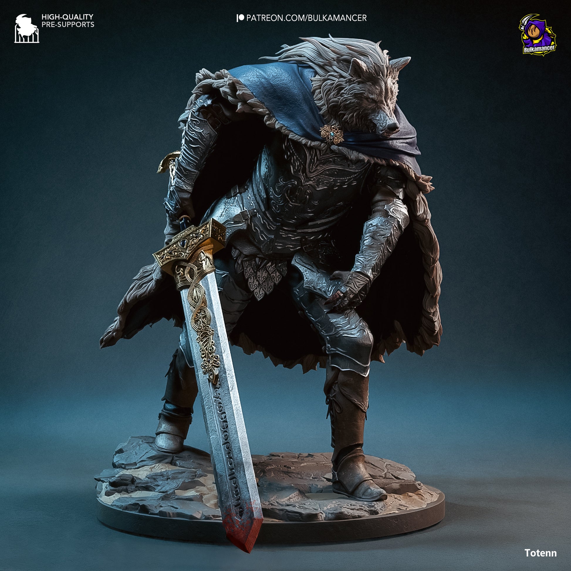 Blaidd Garage Kit | Fanmade Model by Bulkamancer | 3D Printed - Sephiknot