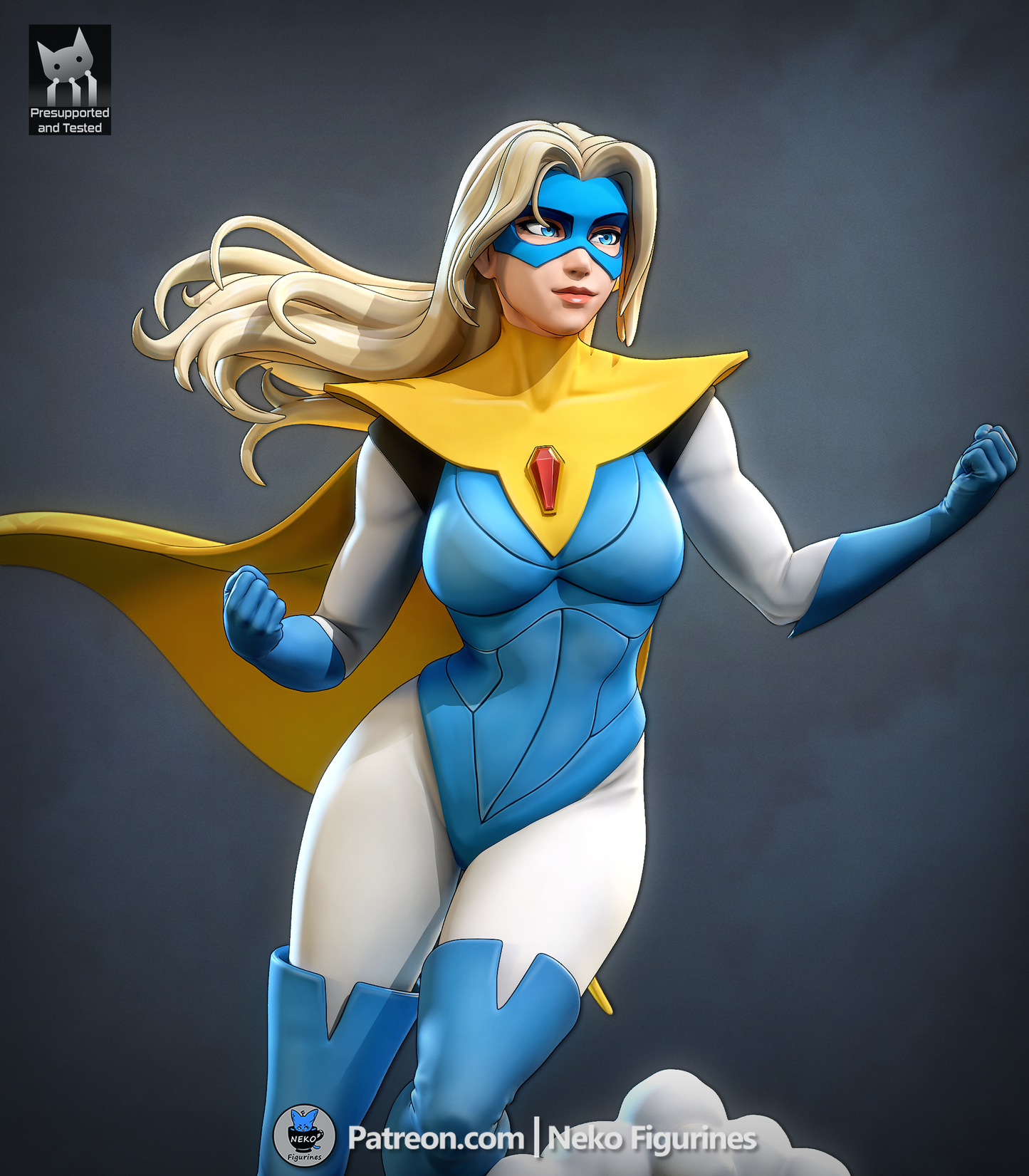 Blonde Blazer Dispatch Impact Fan-Made Model by Neko Figurines - Sephiknot