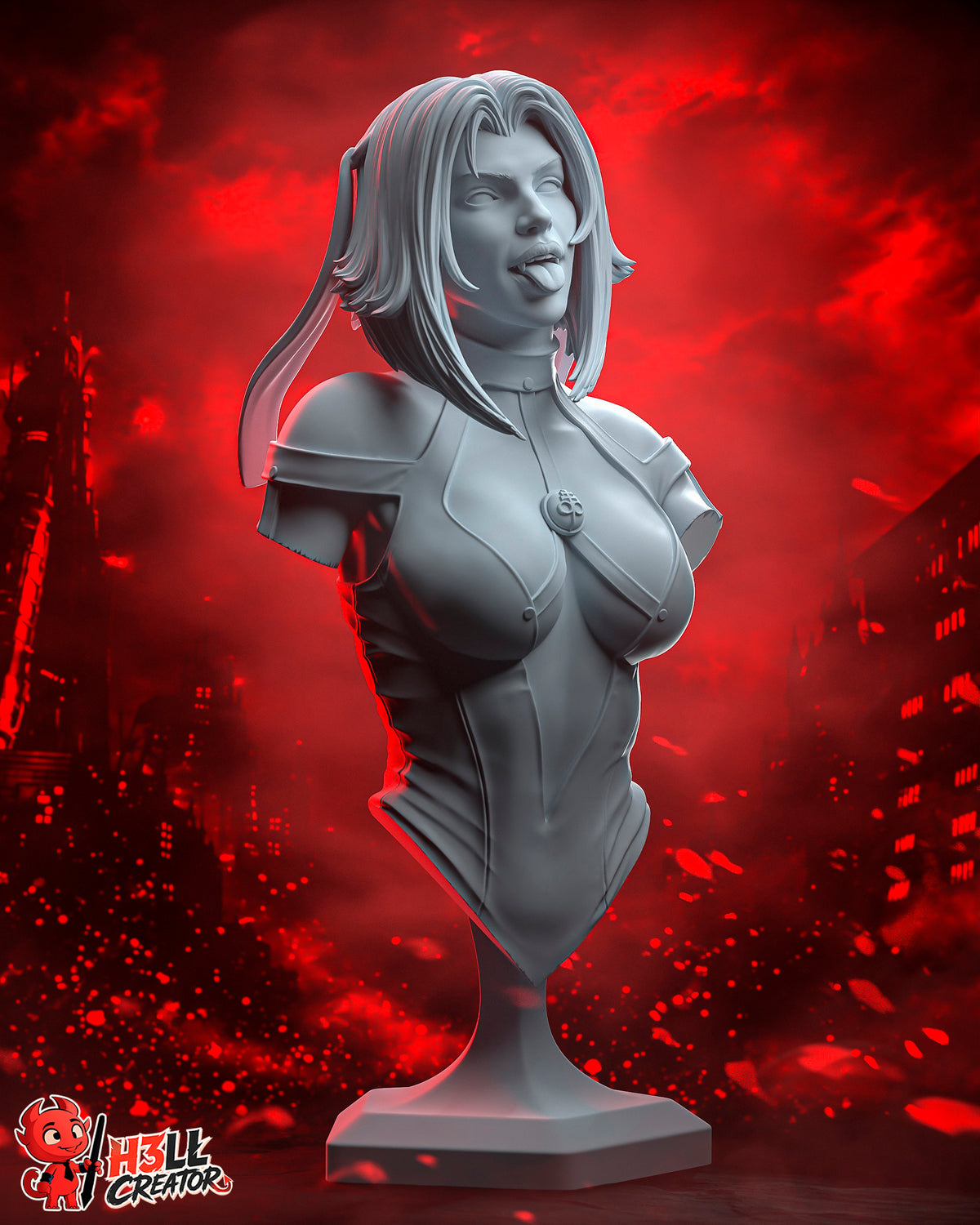 Rayne by h3ll creator | High Quality Resin Print | Painted Commissions available!