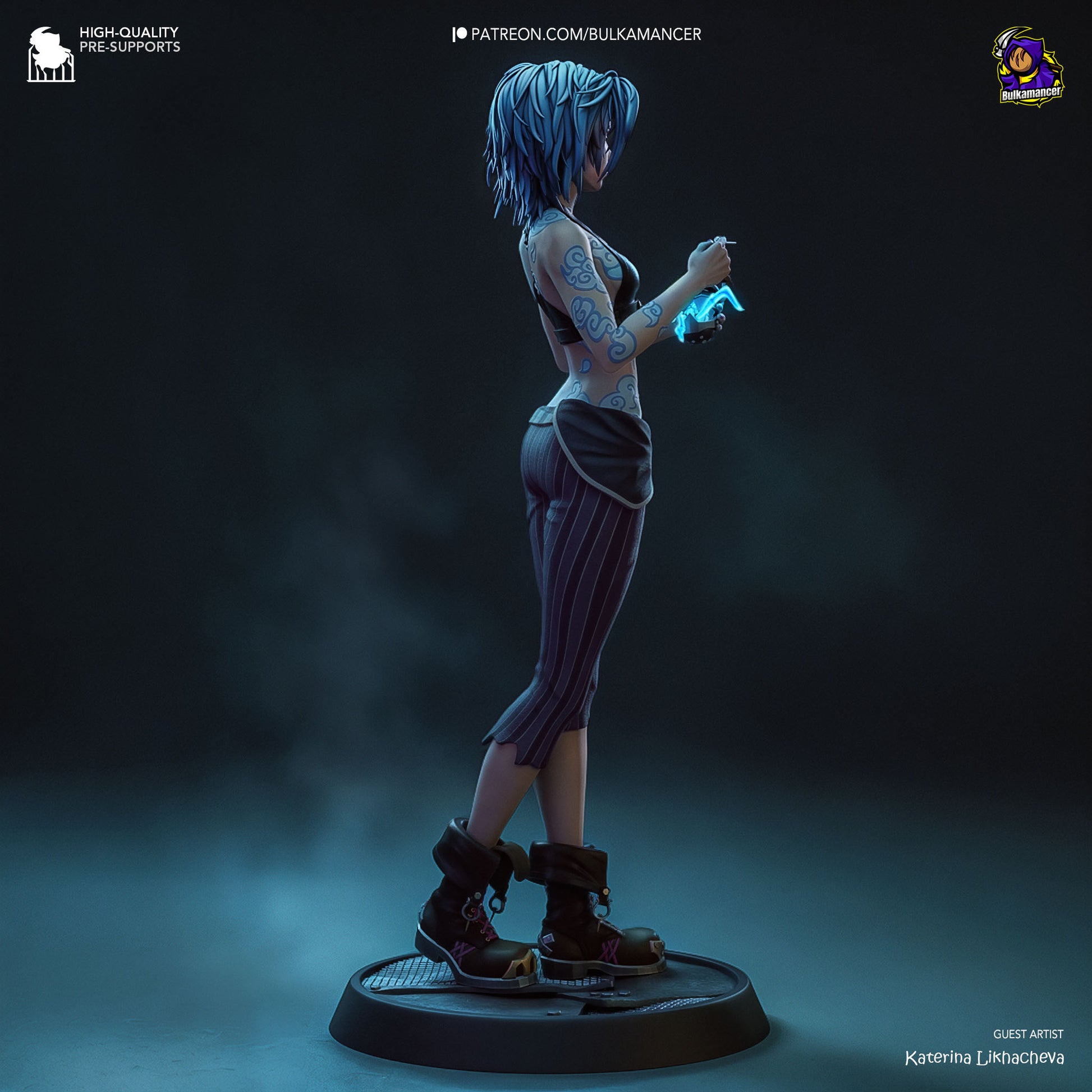 Broken Jinx Garage Kit | Fanmade Model by Bulkamancer | 3D Printed - Sephiknot