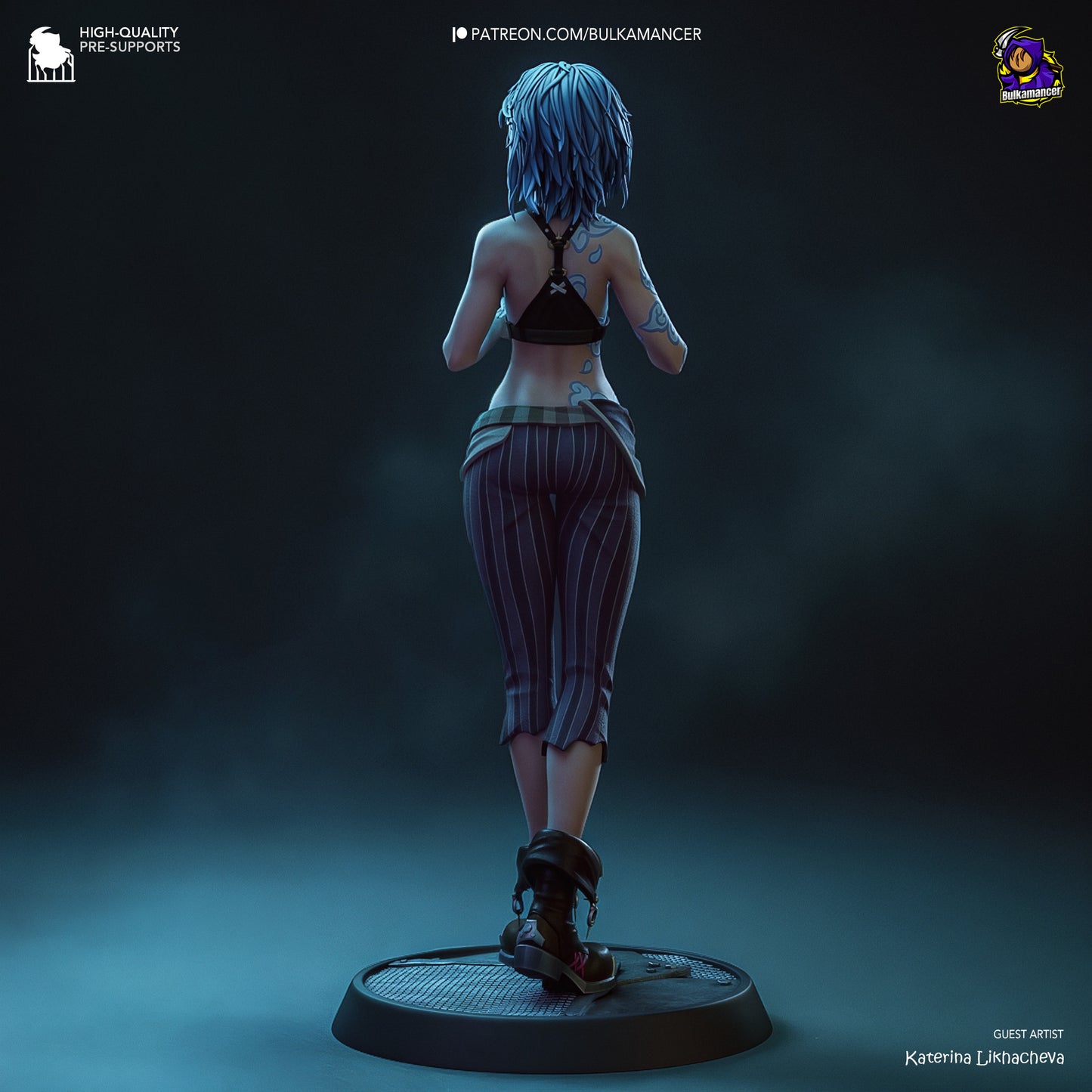 Broken Jinx Garage Kit | Fanmade Model by Bulkamancer | 3D Printed - Sephiknot