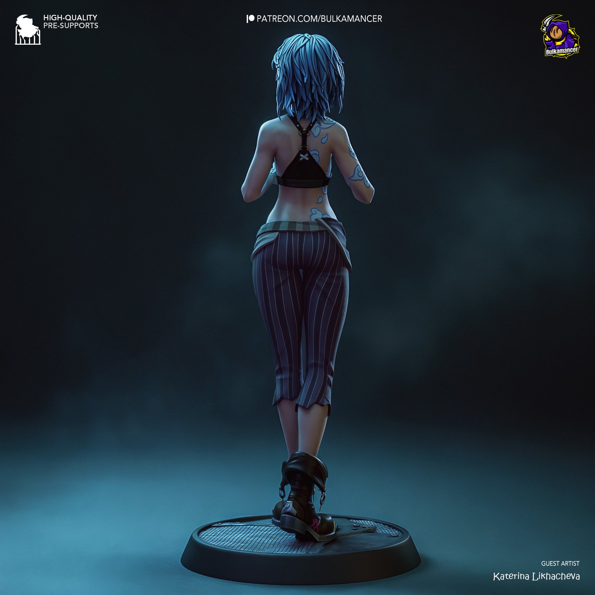 Broken Jinx Garage Kit | Fanmade Model by Bulkamancer | 3D Printed - Sephiknot