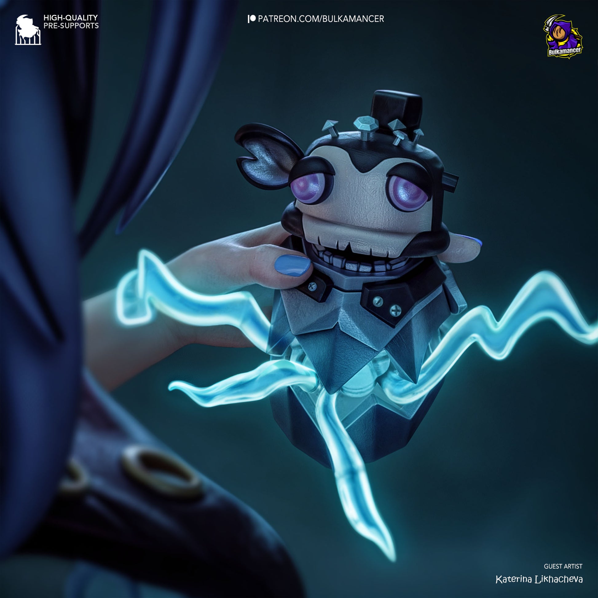Broken Jinx Garage Kit | Fanmade Model by Bulkamancer | 3D Printed - Sephiknot