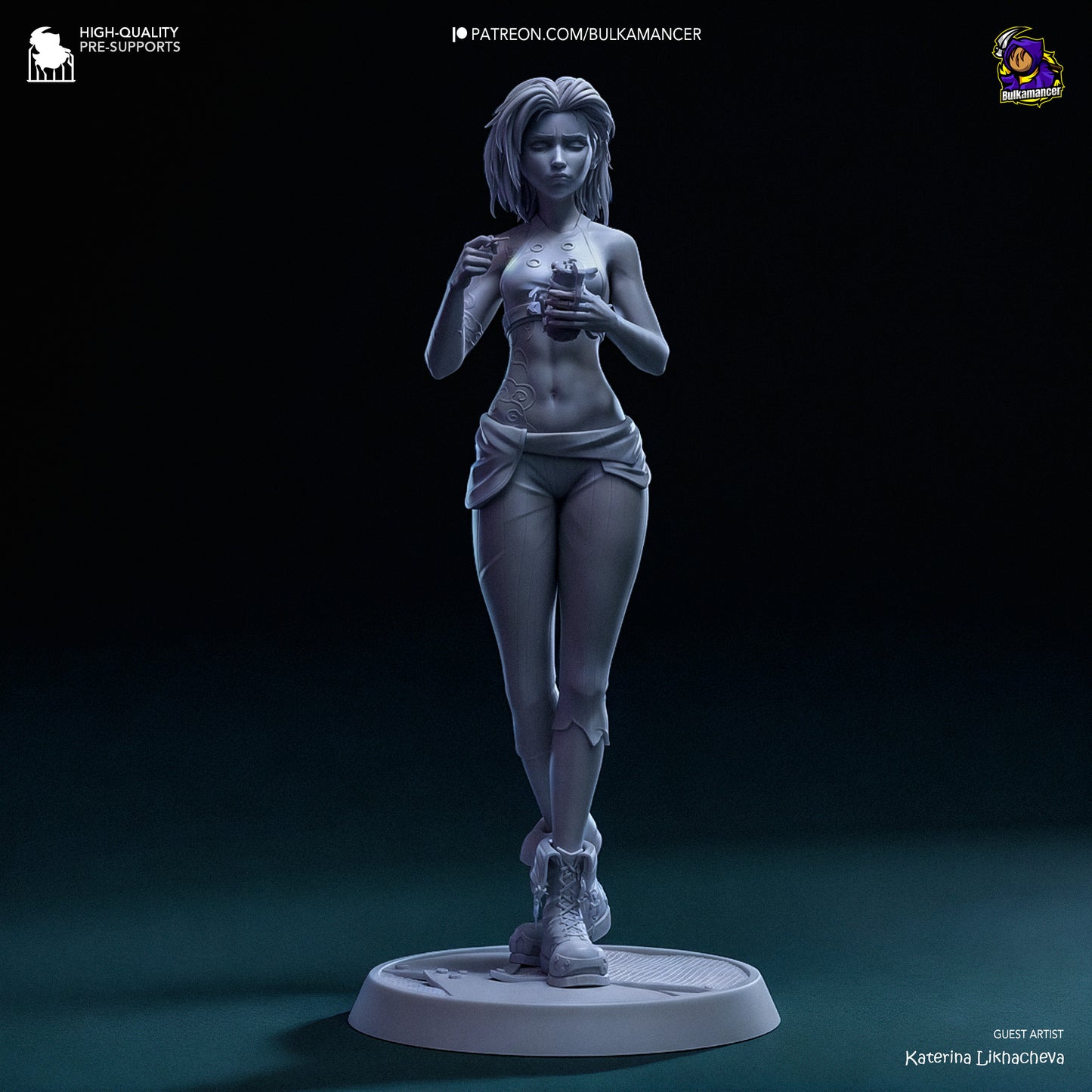 Broken Jinx Garage Kit | Fanmade Model by Bulkamancer | 3D Printed - Sephiknot
