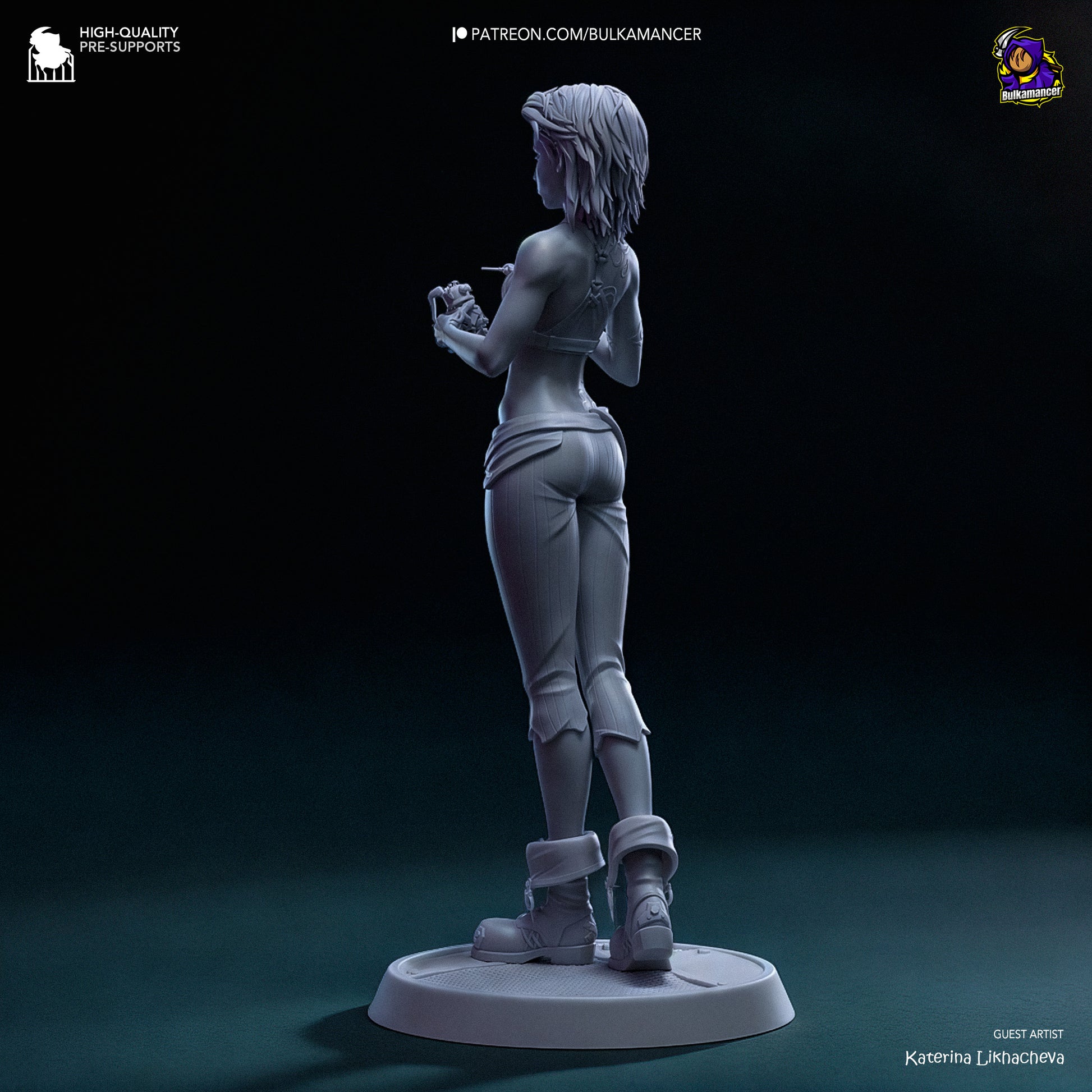Broken Jinx Garage Kit | Fanmade Model by Bulkamancer | 3D Printed - Sephiknot