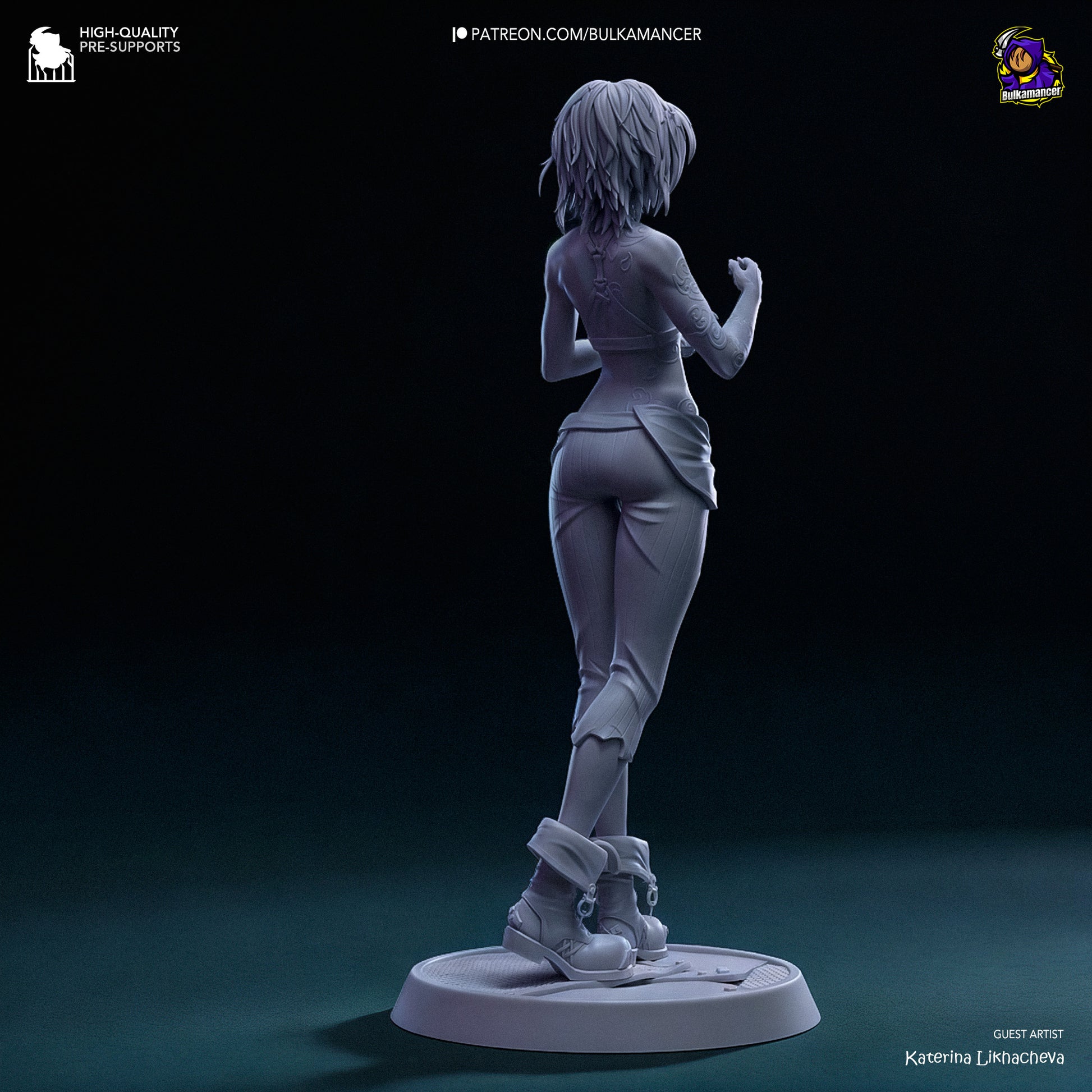 Broken Jinx Garage Kit | Fanmade Model by Bulkamancer | 3D Printed - Sephiknot