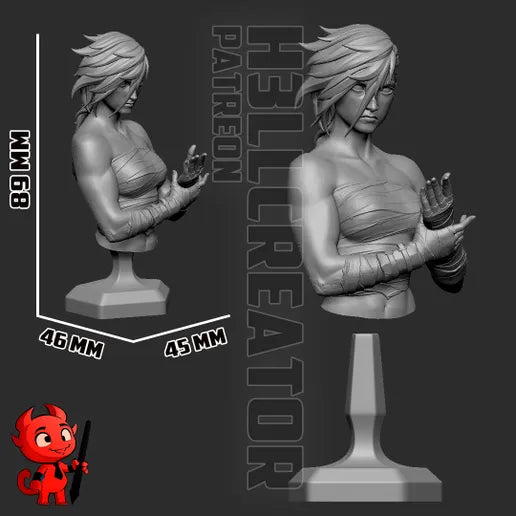Arena Fighter Vi Garage Kit | Fanmade Model by h3llcreator | Arcanne  3D Printed - Sephiknot