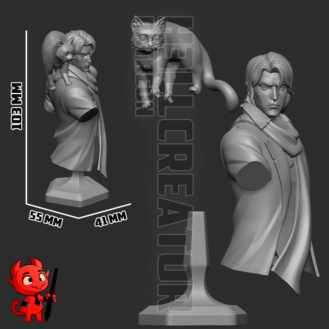 Caleb from The Mighy Nein by h3ll creator | High Quality Resin Print | Painted Commissions available! - Sephiknot