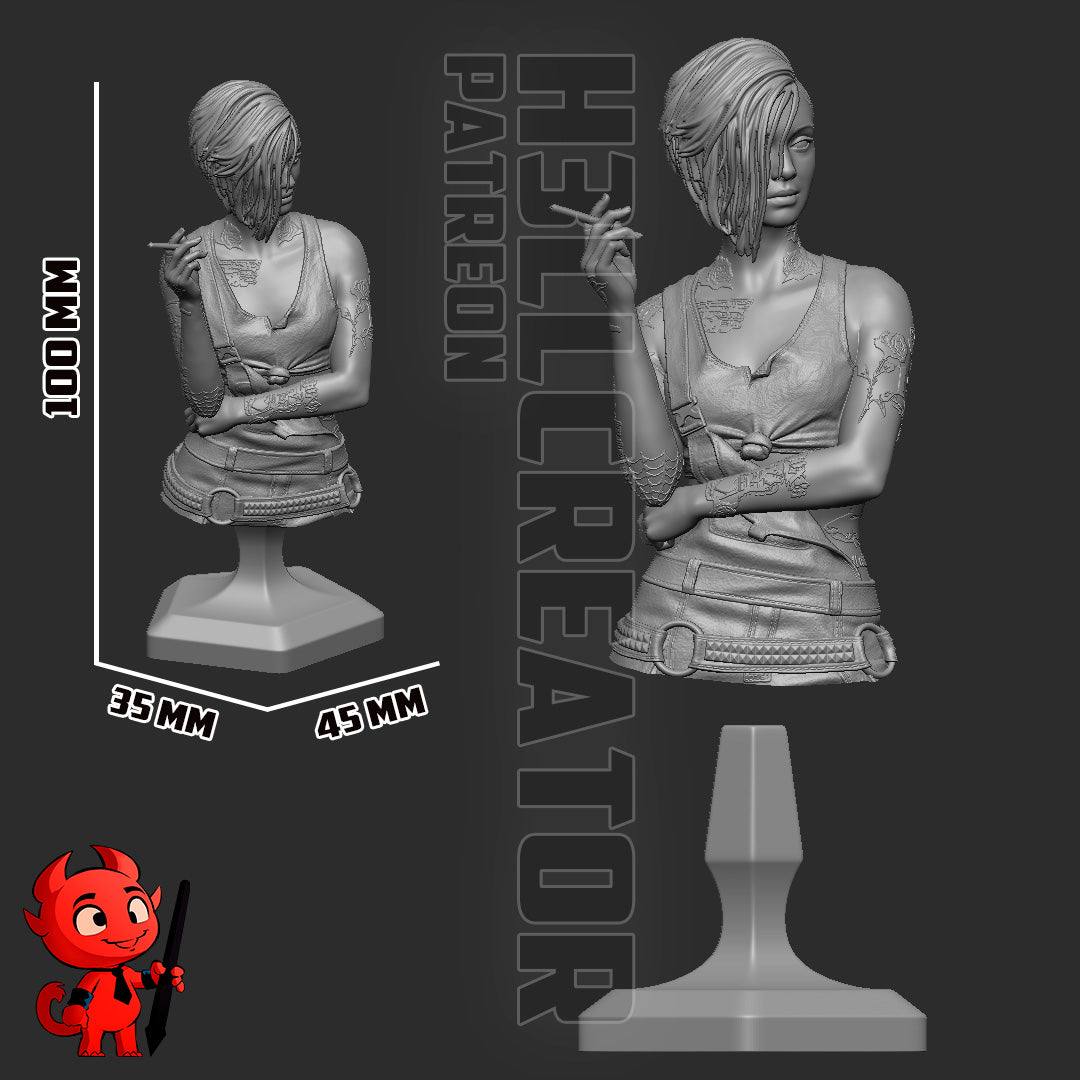 Judy Alvarez from Cyberpunk 2077 by h3ll creator | High Quality Resin Print | Painted Commissions available! - Sephiknot