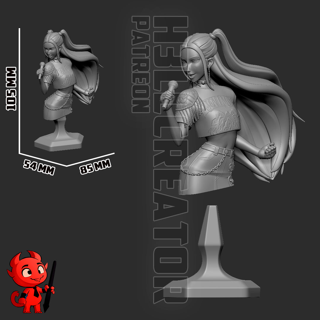 Mira from K-Pop Demon Hunters Fan-Made Model by h3llCreator