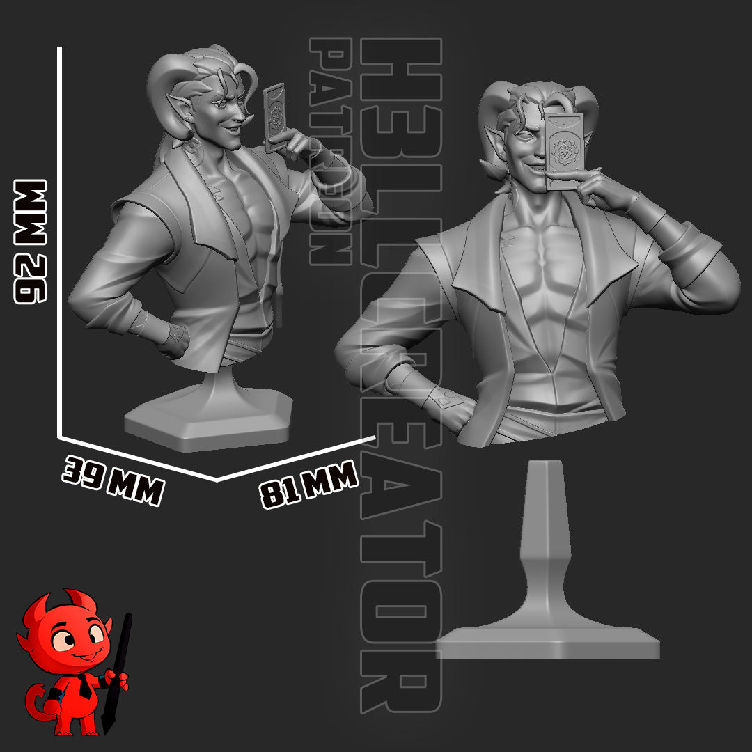 Mollymauk Garage Kit | Fanmade Model | Mighty Nein | 3D Printed