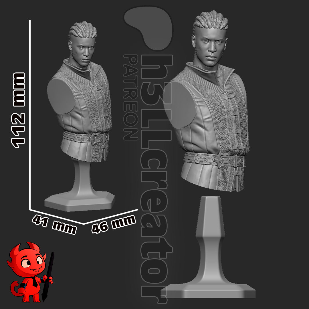 Wyll Garage Kit | Fanmade Model by h3llCreator | Baldurs Gate | 3D Printed - Sephiknot