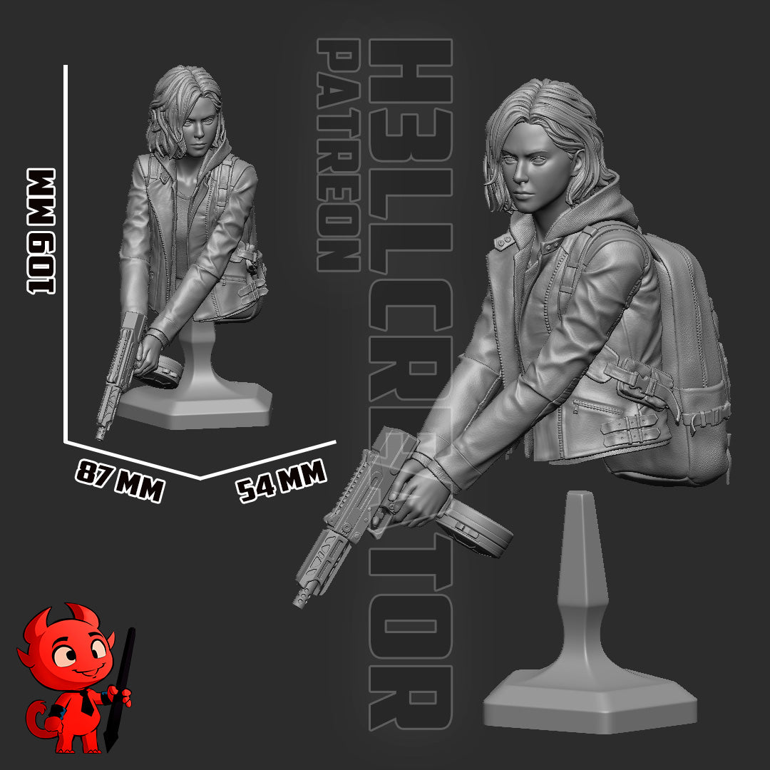Grace Ashcroft from Resident Evil by h3ll creator | High Quality Resin Print | Painted Commissions available! - Sephiknot