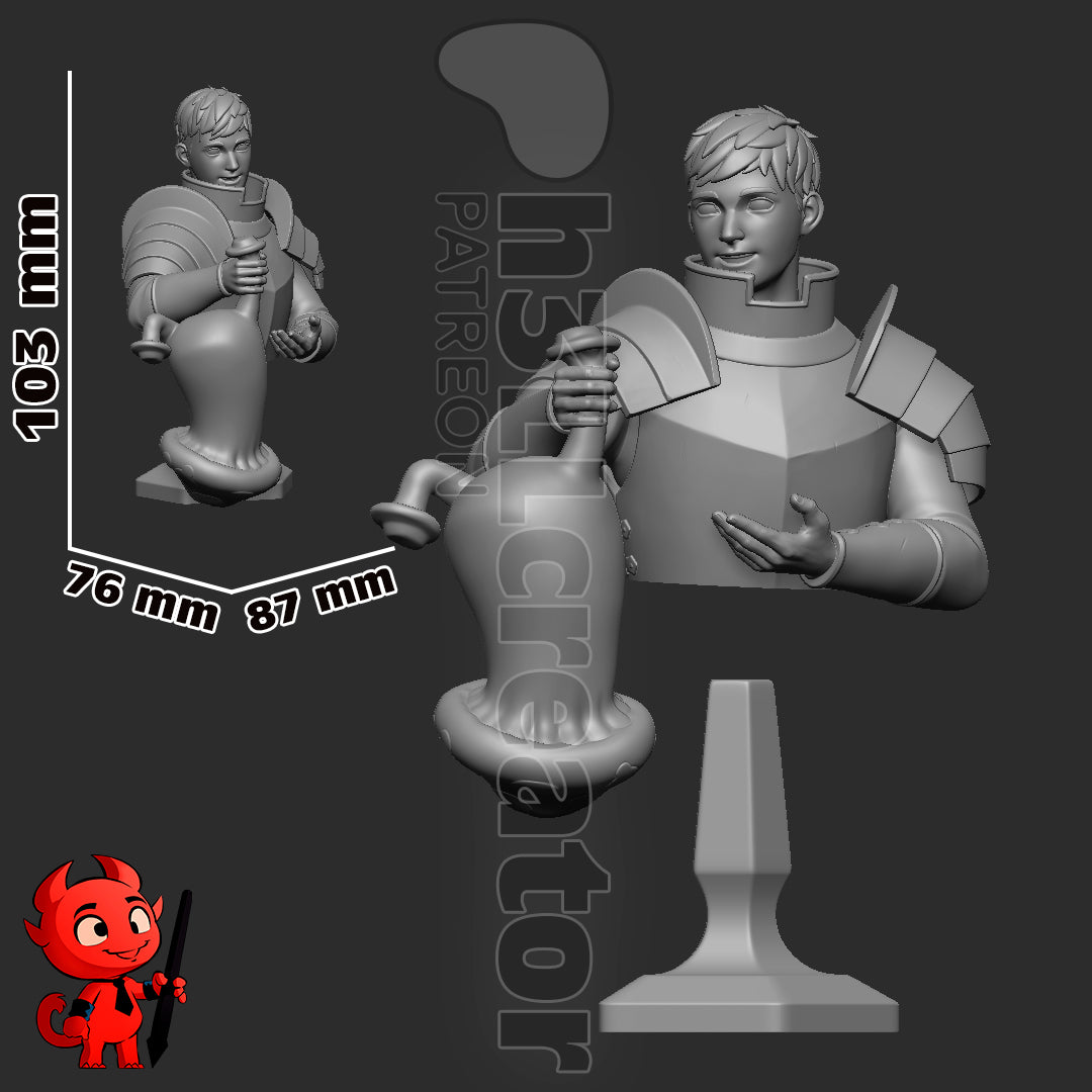 Laios Touden Garage Kit | Fanmade Model by h3llcreator | Delicious in Dungeon | 3D Printed - Sephiknot