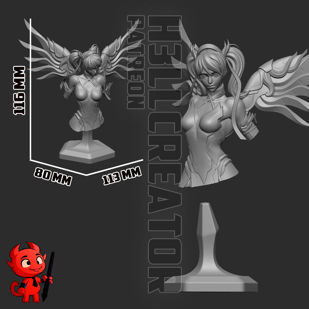 Mercy from Overwatch Fan-Made Model by h3llcreator