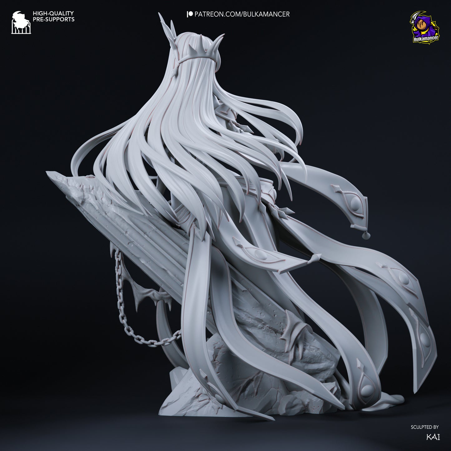 C.C from Code Geass by Bulkamancer | High Quality Resin Print | Painted Commissions available!