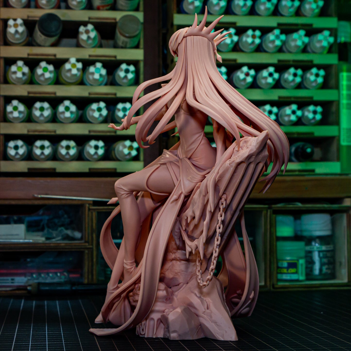 C.C from Code Geass by Bulkamancer | High Quality Resin Print | Painted Commissions available!