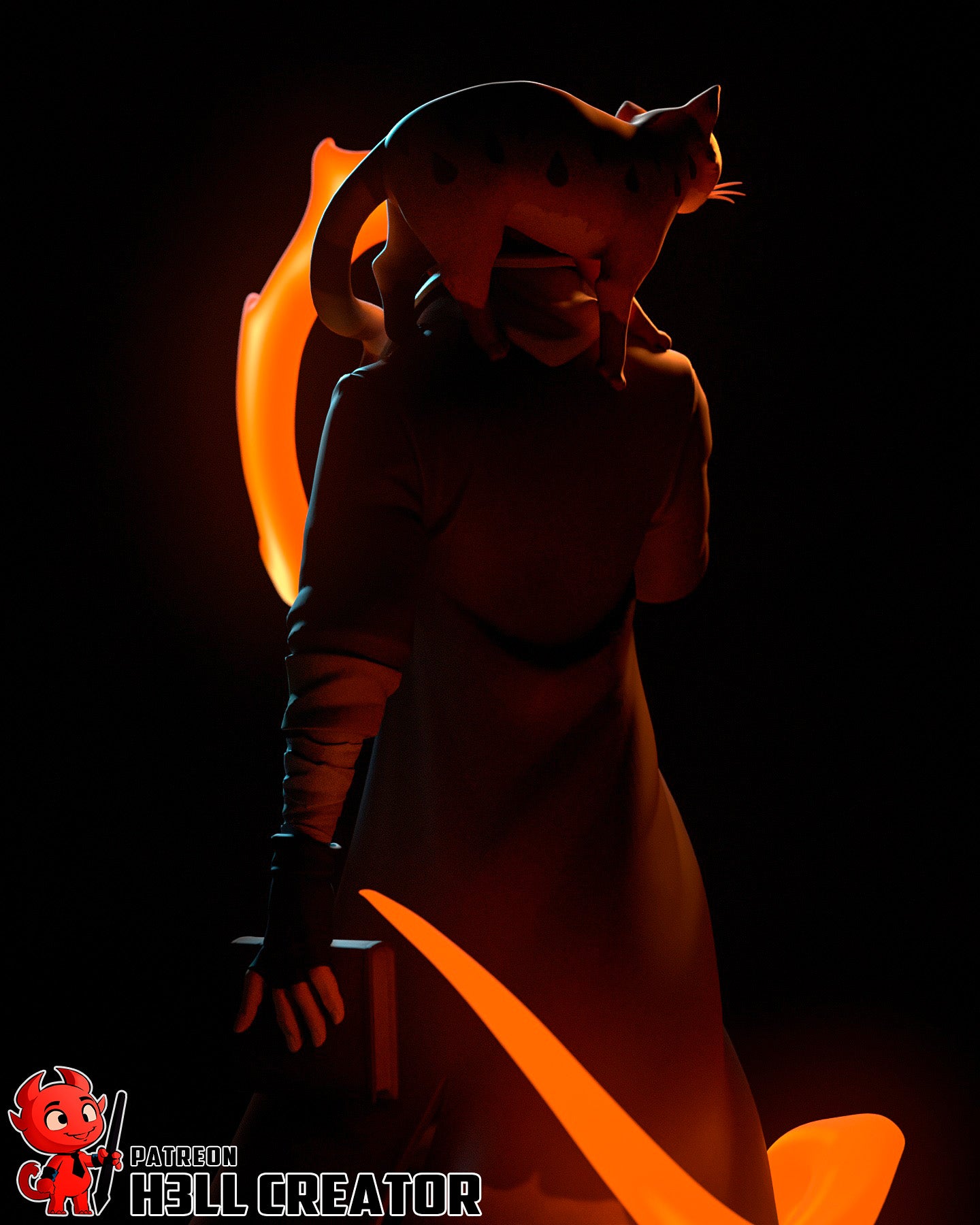 Caleb from The Mighy Nein by h3ll creator | High Quality Resin Print | Painted Commissions available! - Sephiknot