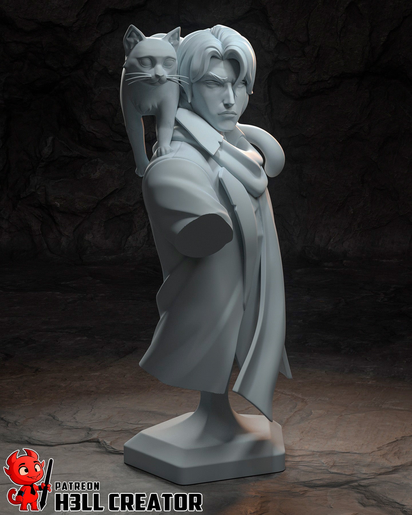 Caleb from The Mighy Nein by h3ll creator | High Quality Resin Print | Painted Commissions available! - Sephiknot